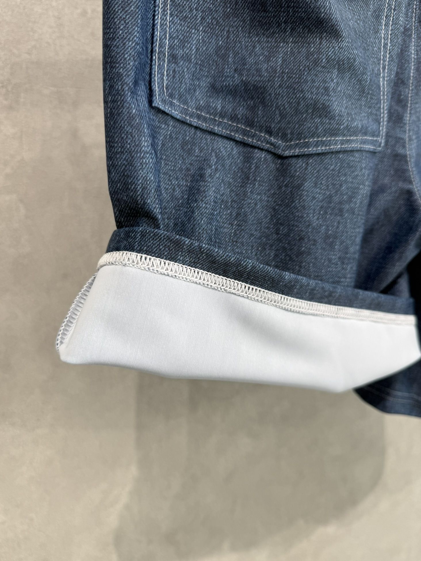 RUSH DENIM SHORTS / RC40-HP-003 / ラッシュガードデニムショーツ / ダークインディゴ