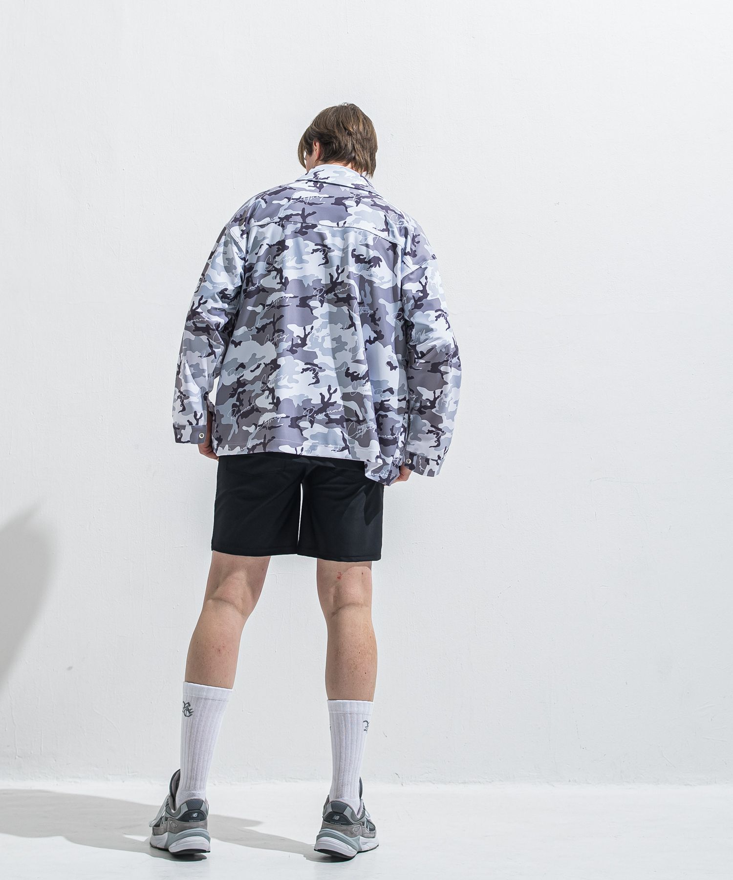 RC RUSH OVER T / RC40-T-009 / RCロゴラッシュガードビッグTシャツ / ブラック×ブルーグリーン (6月上旬入荷予定)