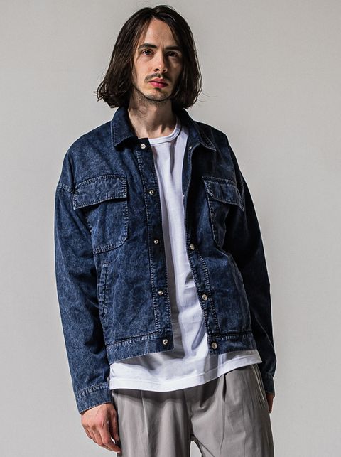 FIELD SHIRT JK / RC39-SH-004 / ミリタリーシャツジャケット / ブラック (2月中旬入荷予定)