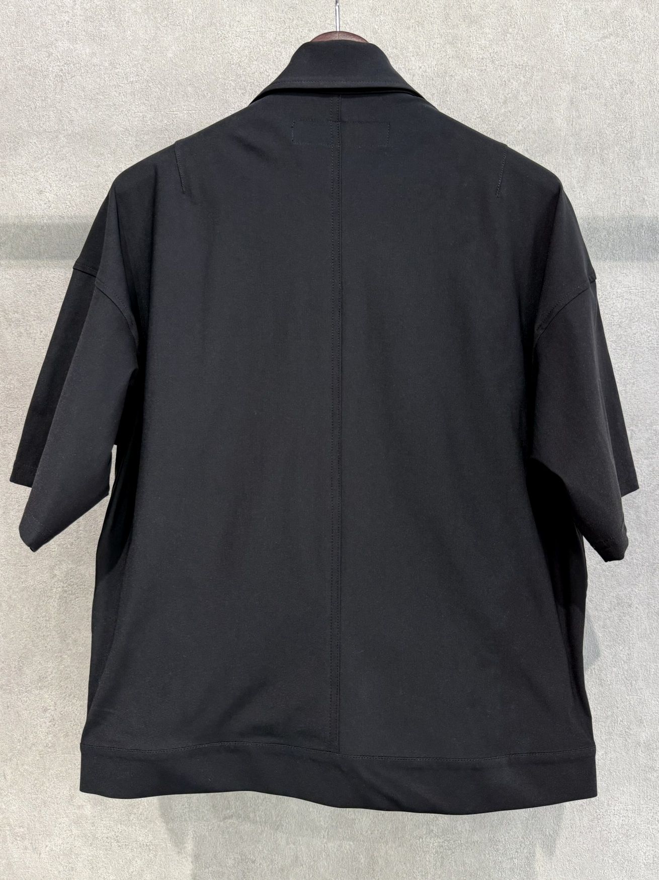 CPO HALF SHIRTS JK / RC40-SH-003 / 半袖ナイロンCPOジャケット / ブラック