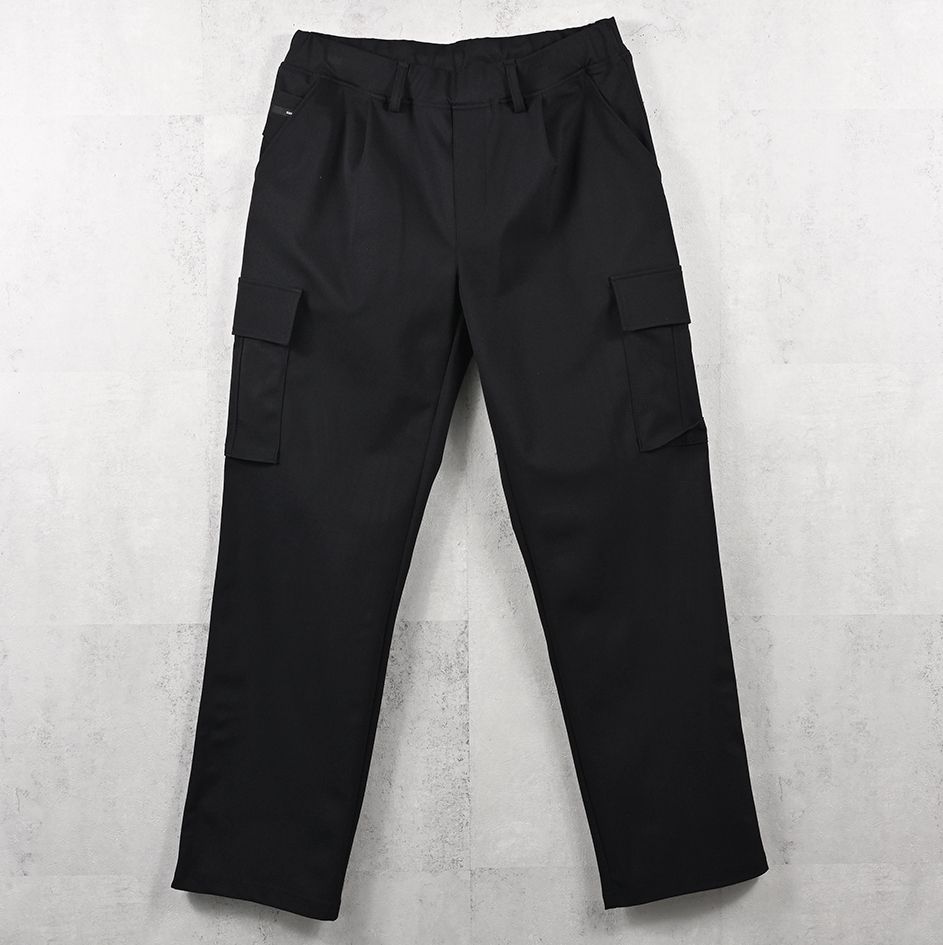 HEAD CARGO / RC41-ST-043 / カーゴセミワイドタックパンツ / ブラック (8月中旬入荷予定)