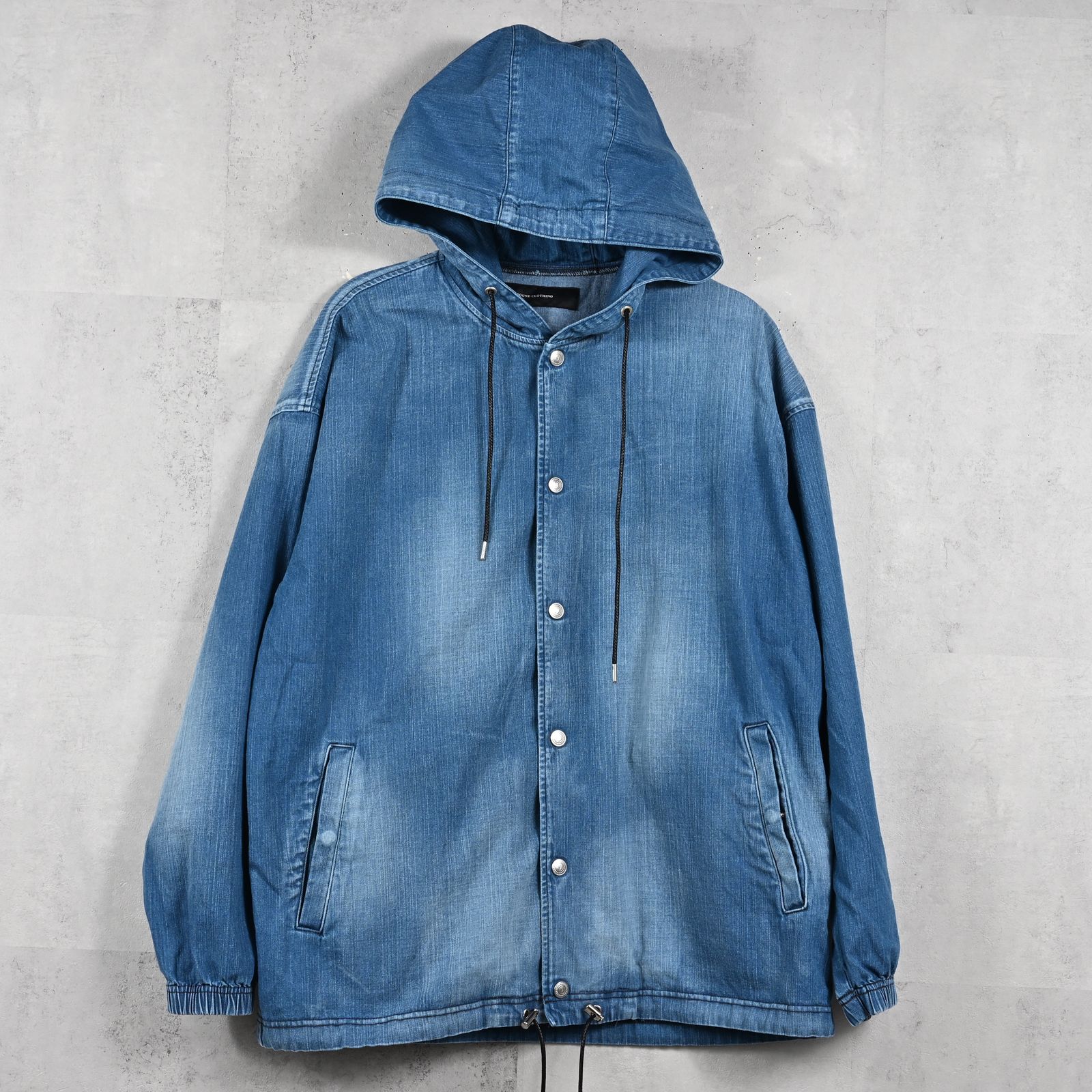 COACH HOODIE / RC39-JK-005 / コーチパーカー / インディゴ (2月中旬入荷予定)