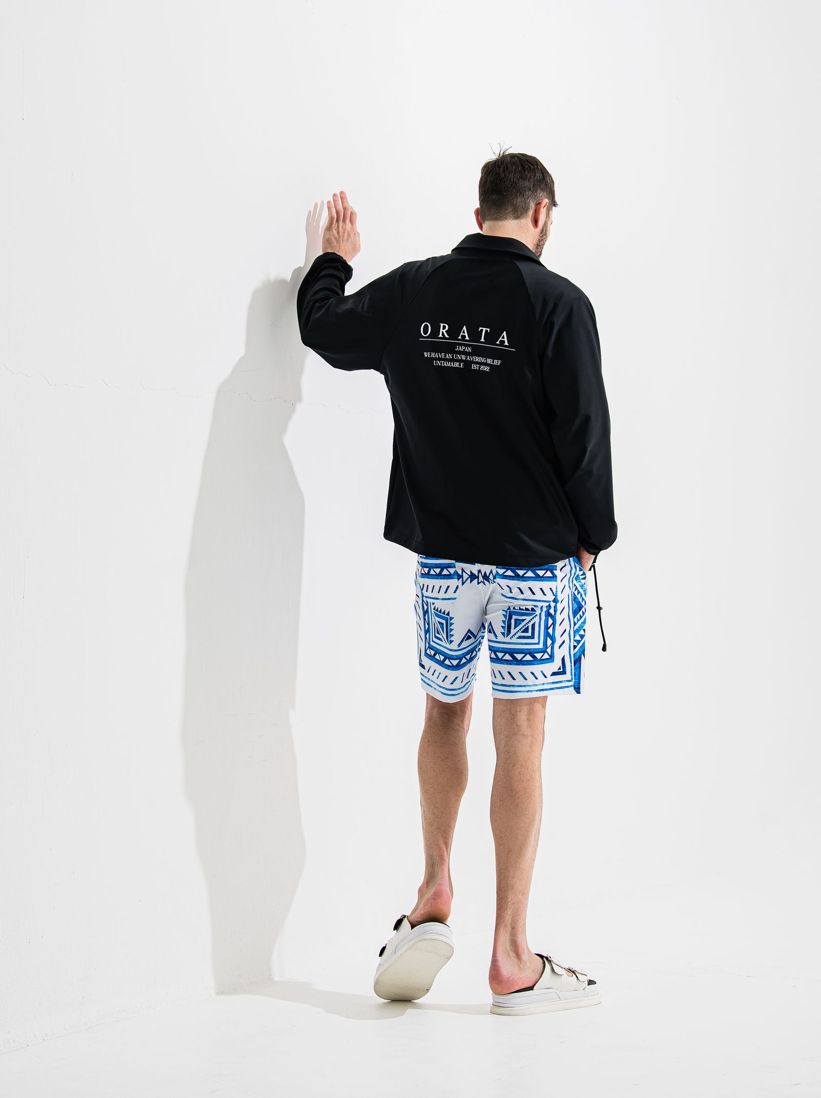 RUSH SHORTS / OR2-HP-002  / ラッシュガードハーフパンツ / ネイティヴブルー (6月中旬入荷予定)