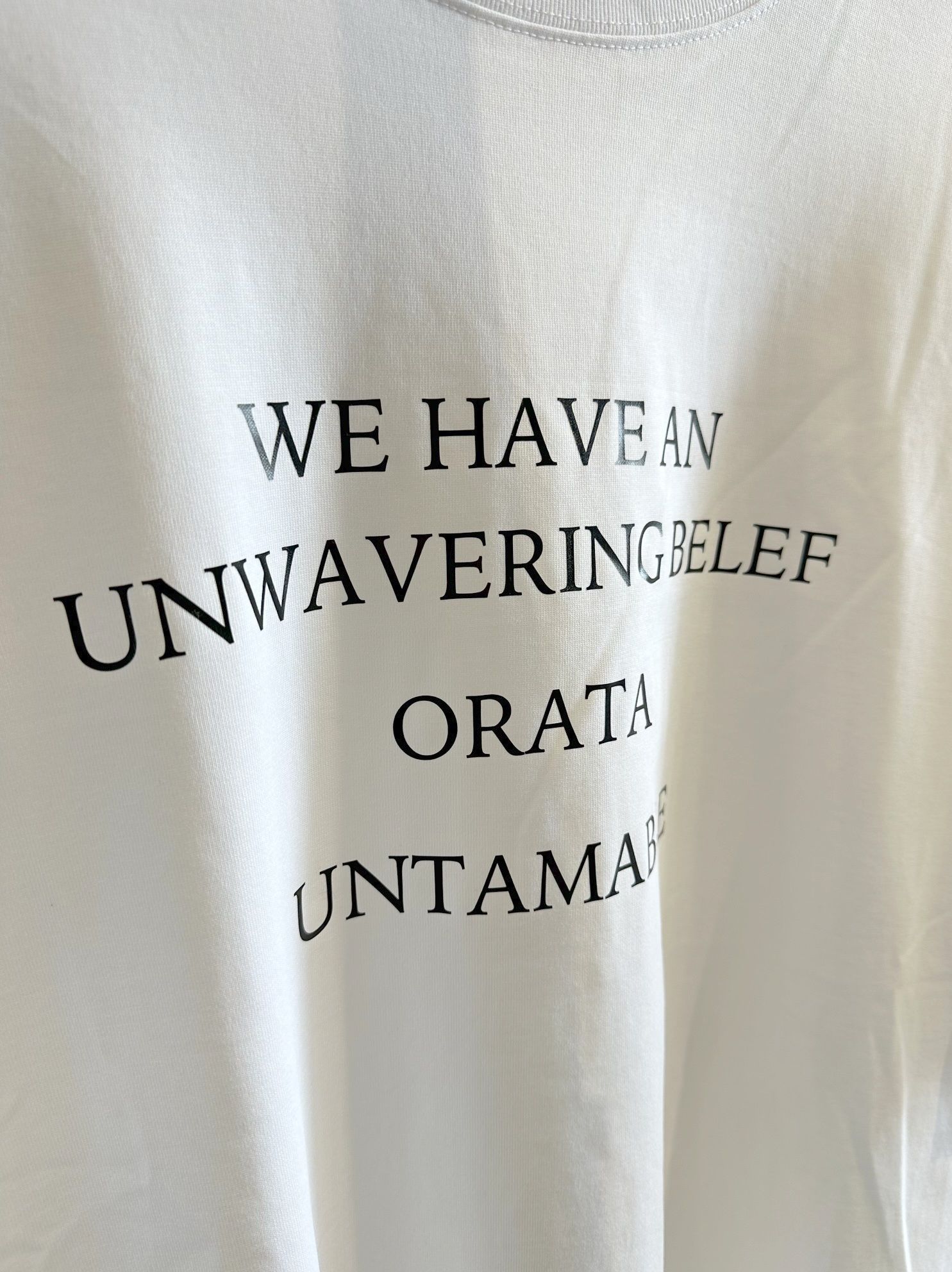CONCEPT CREW T / OR2-T-005 / プリントTシャツ / ホワイト (6月中旬入荷予定)