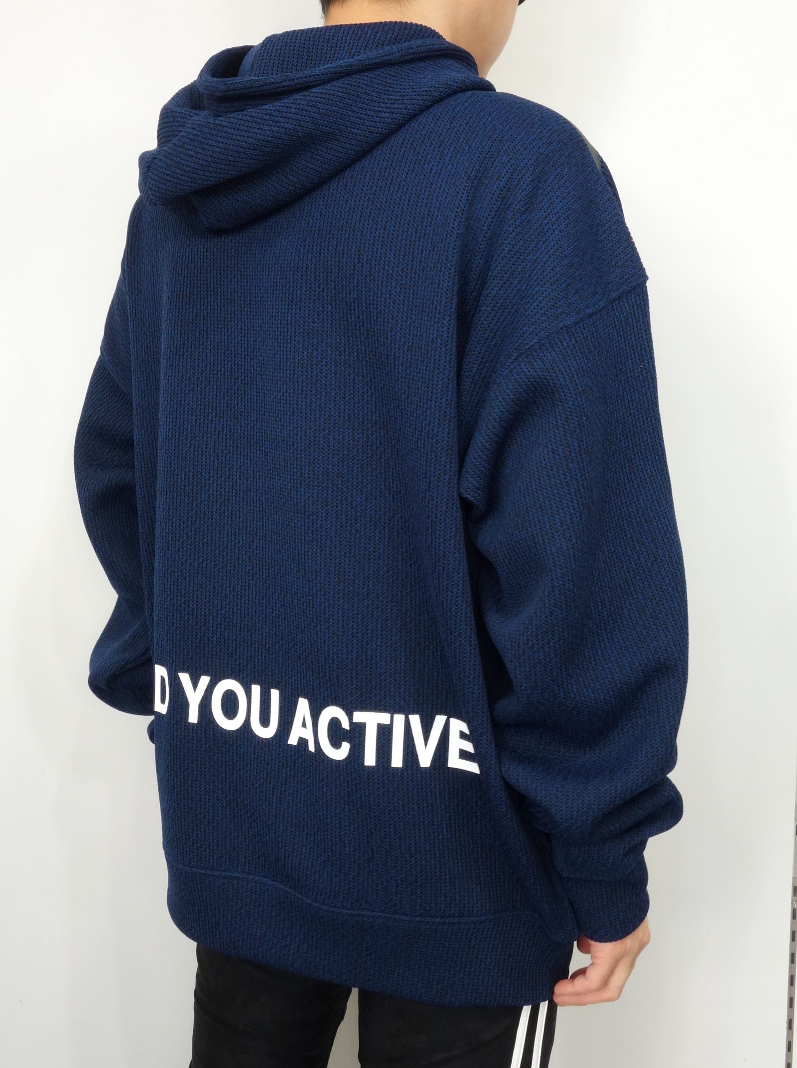 QUARTER FACE HOODIE / 11005 / オーバーサイズパーカー