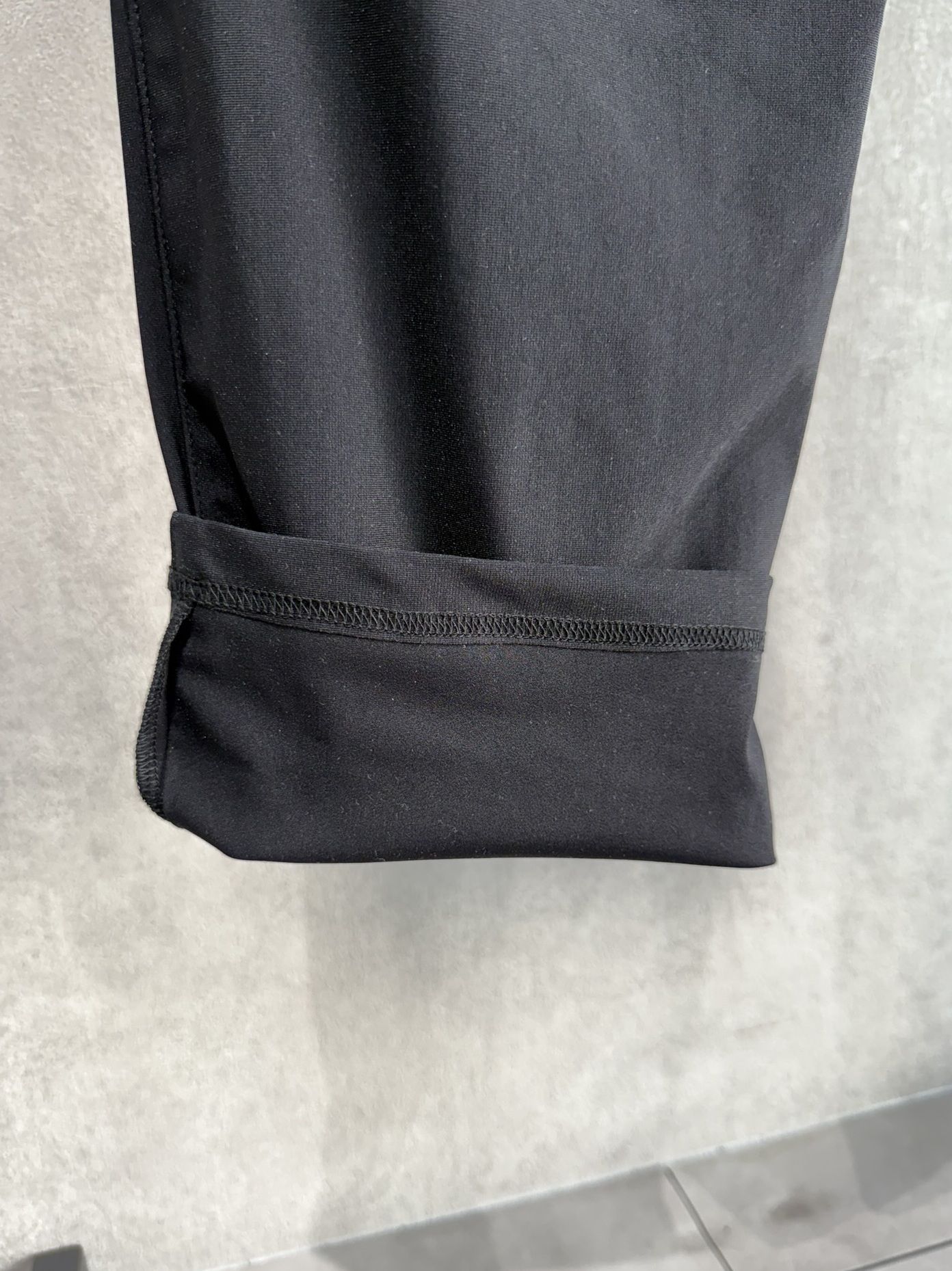 EDGE NYLON SEMI WIDE PT / RC40-ST-014WT / エッジナイロンセミワイドラインパンツ / ブラック×ブラック