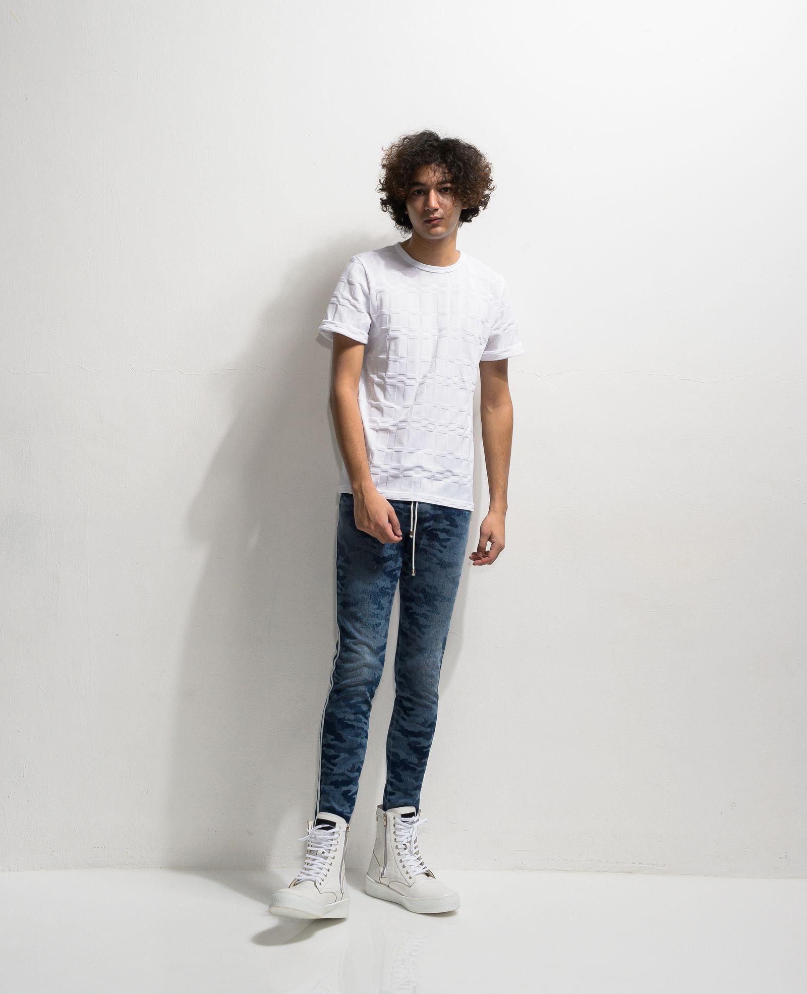 【※期間限定販売※】 LYNX ROLL UP TEE / RC20-T-006 / Tシャツ