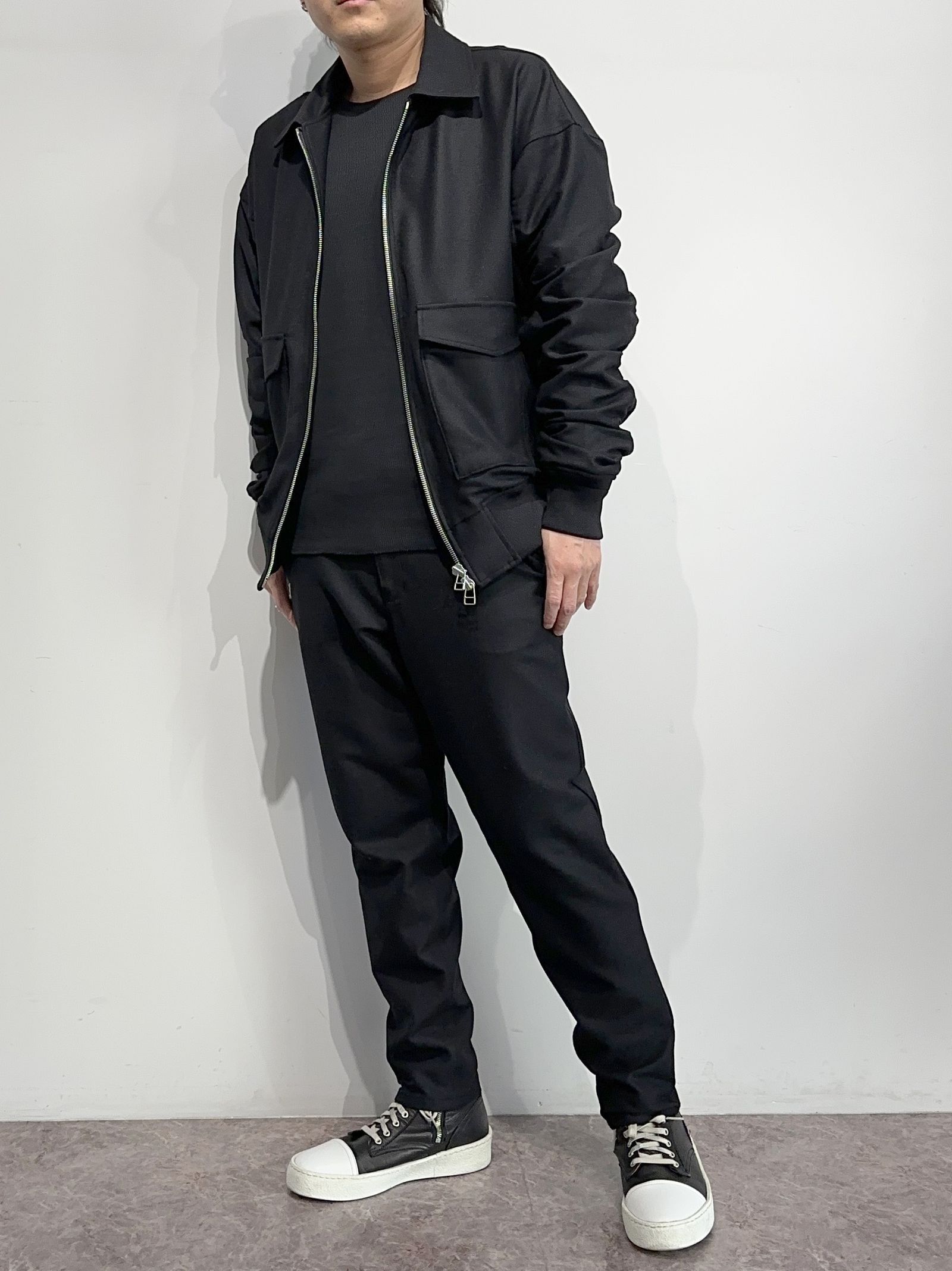 AG WOOL FLIGHT JK / RC34-JK-006 / ウールミリタリージャケット / ブラック