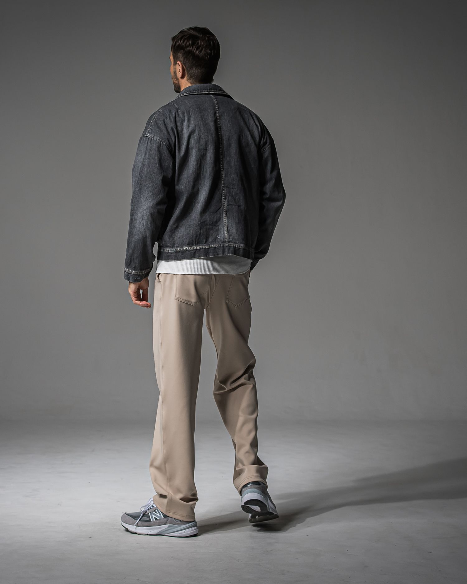 LDENIM AG FLIGHT JACKET / RC37-JK-001 / デニムフライトジャケット / ブラックユーズド
