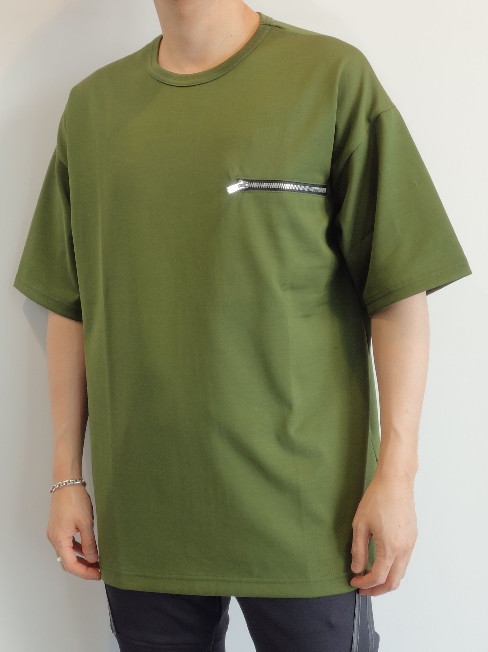 FASTENER POCKET LOOSE TEE / RC24-T-007 / ビッグTシャツ