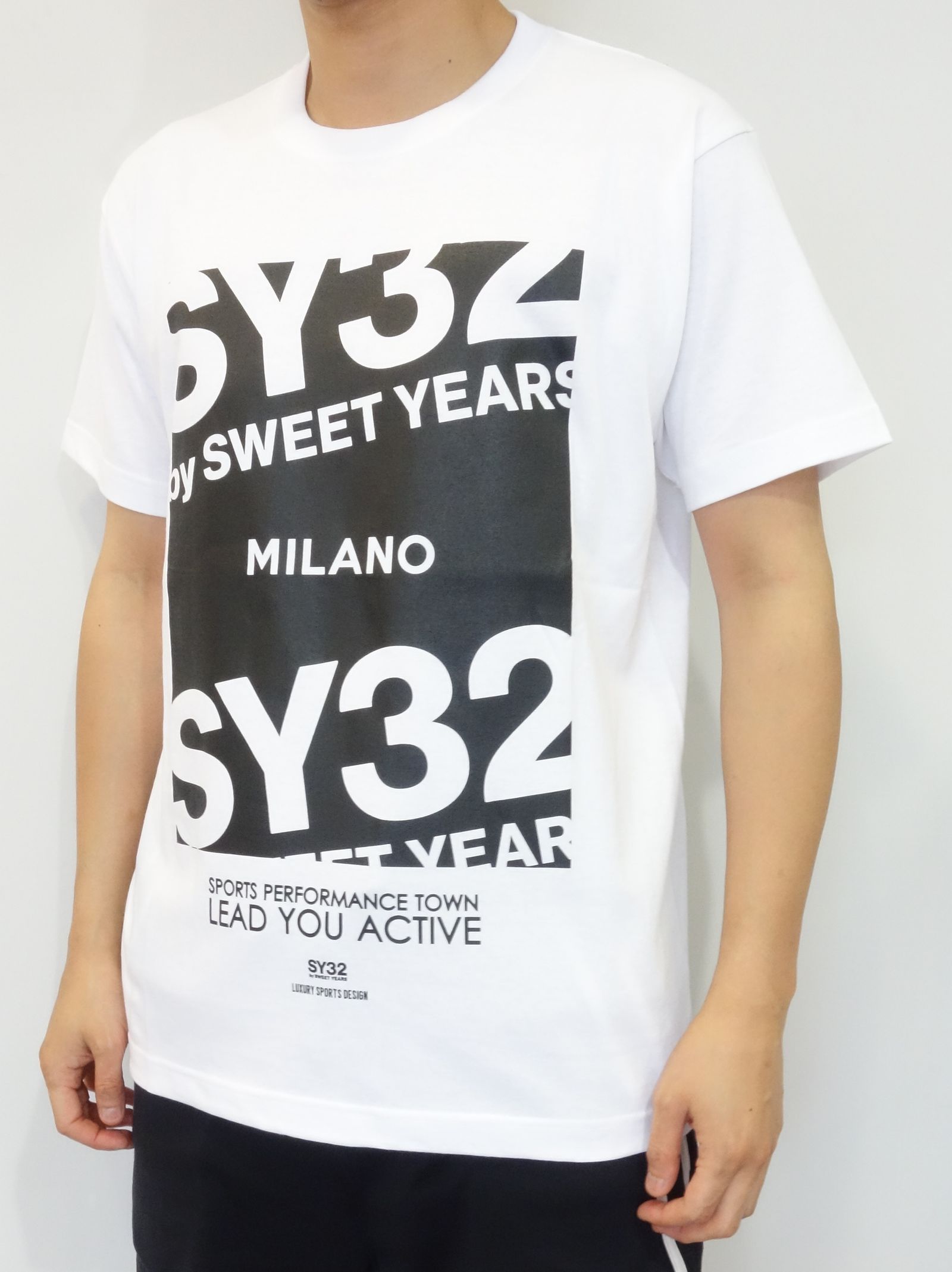SY32 by SWEET YEARS - 【別注アイテム】 eNs EXCLUSIVE MILANO LOGO T