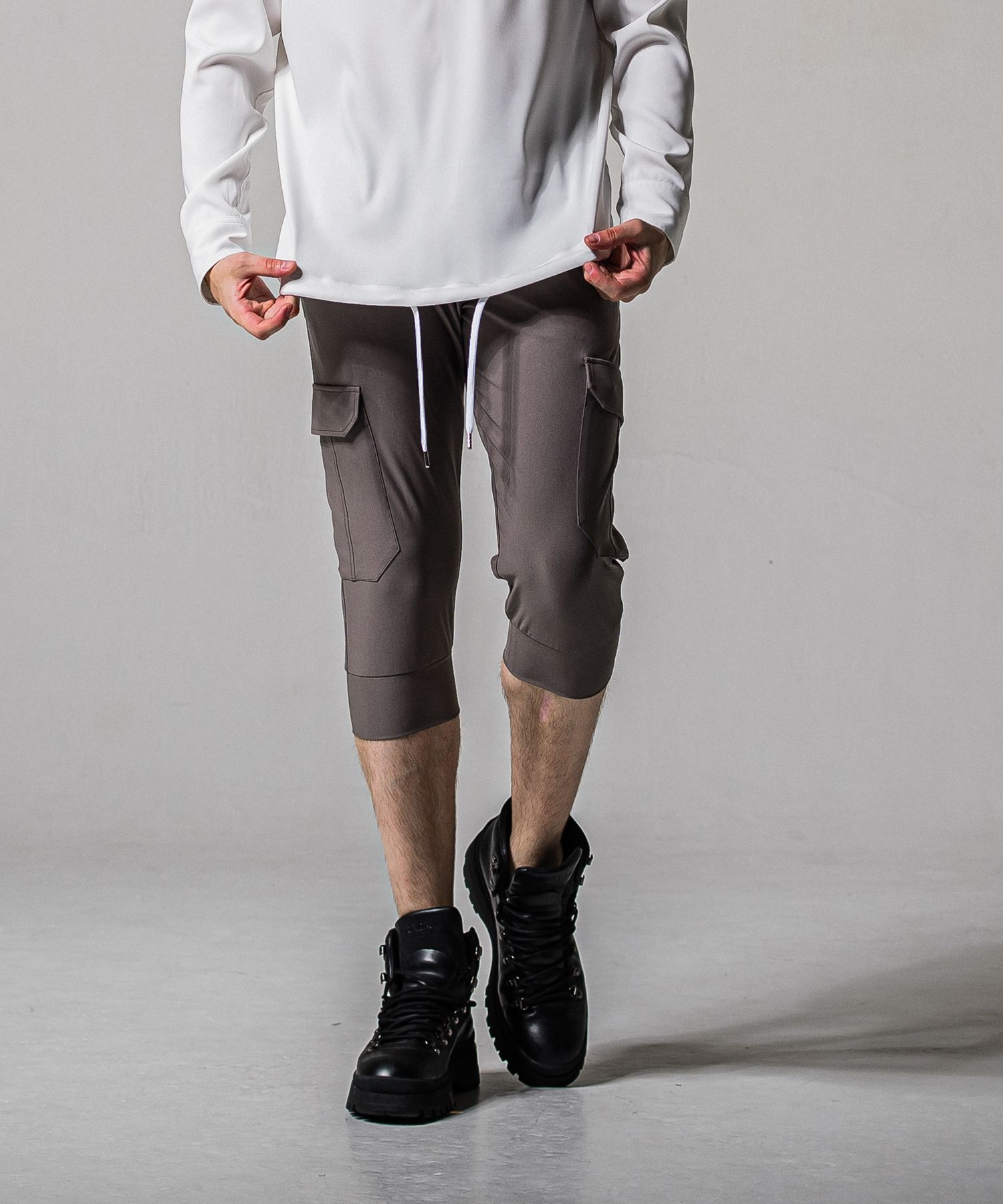 CARGO CROPPED PT / RC39-HP-001 / カーゴクロップドパンツ / グレー (4月上旬入荷予定)