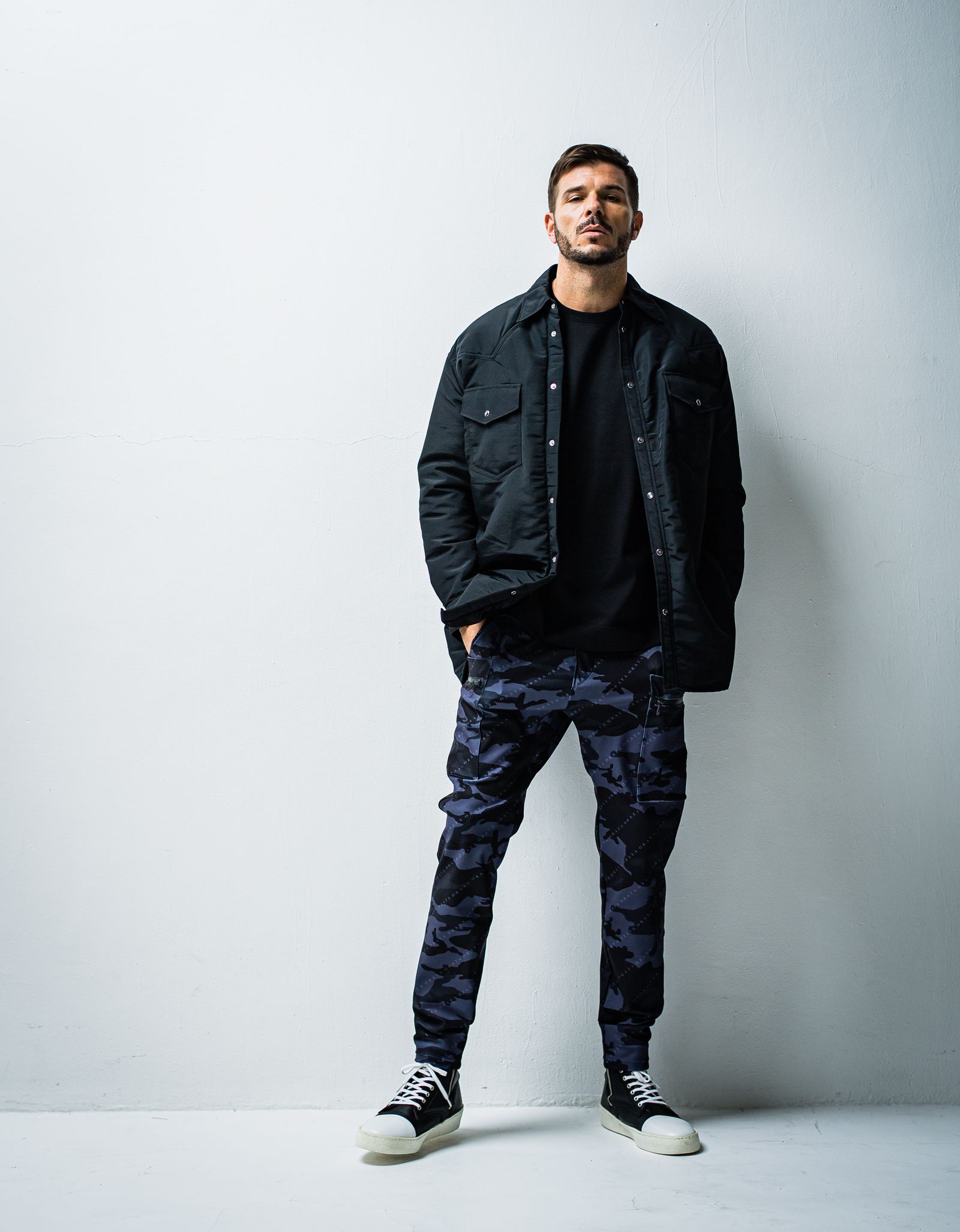 CAMO JERSEY GR PT / OR1-ST-005 / カモジャージギアカーゴパンツ / ブラックカモフラ (1月上旬入荷予定)
