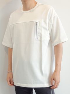 NYLON POCKET LOOSE TEE / RC24-T-006 / ビッグTシャツ※