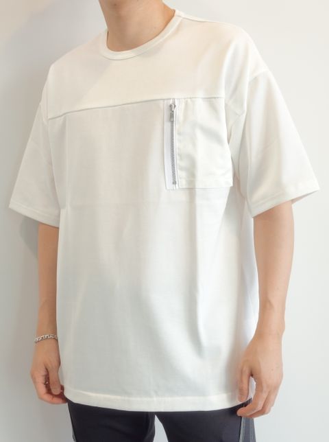 NYLON POCKET LOOSE TEE / RC24-T-006 / ビッグTシャツ※