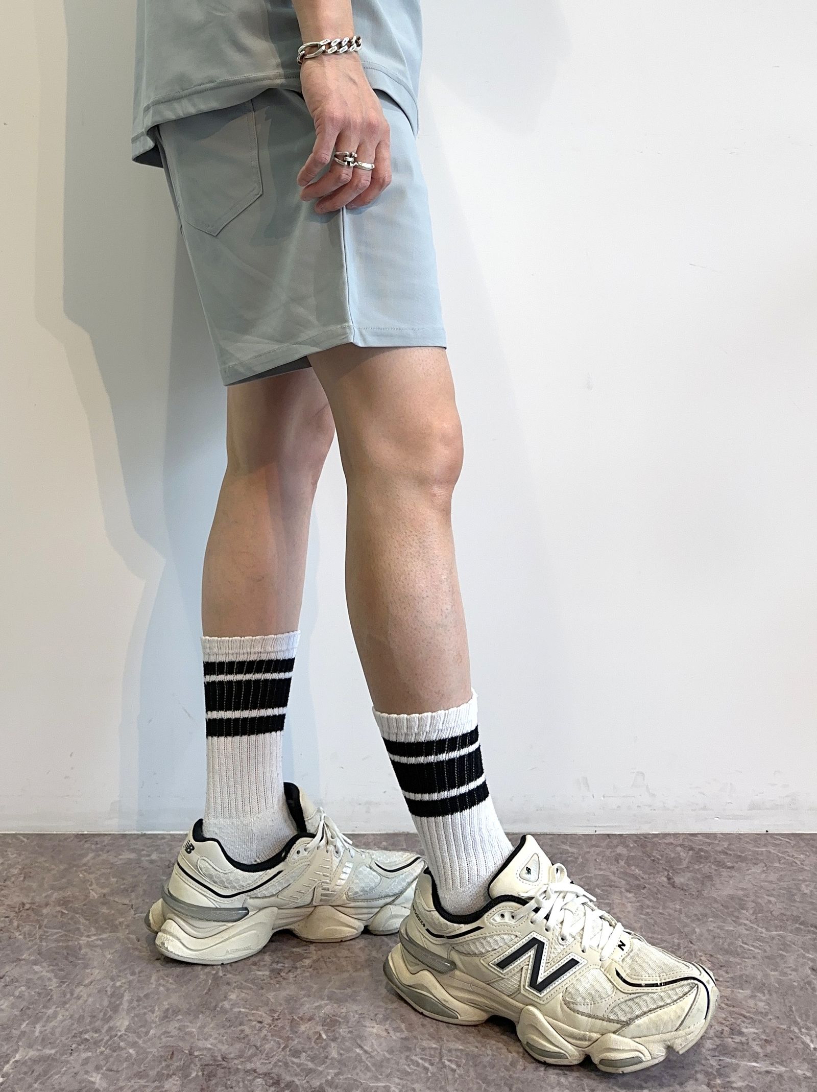 TV NYLON SHORTS / RC40-HP-004 / リラックスナイロンショーツ / アクア (6月上旬入荷予定)