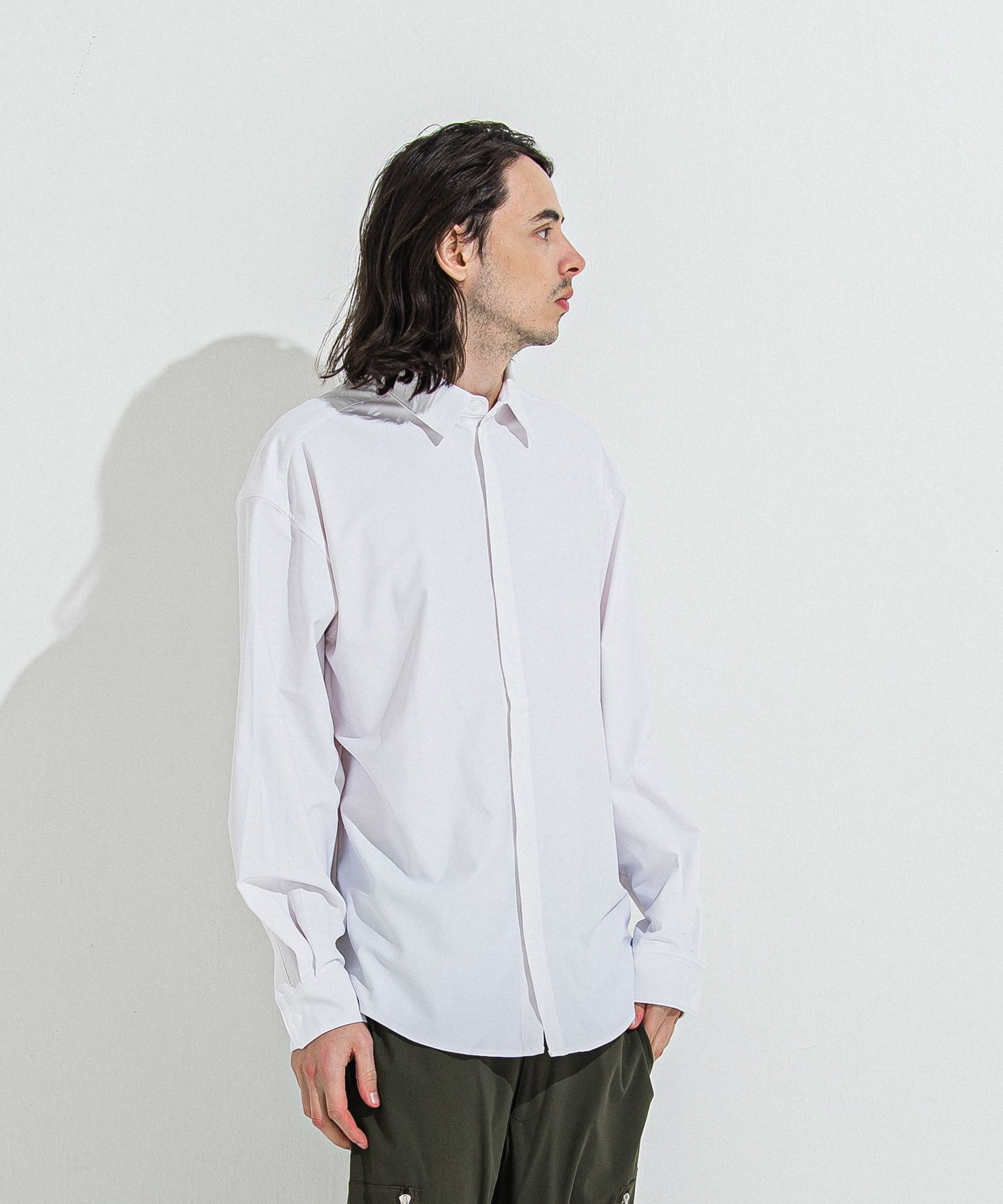 RUSH JACK SHIRTS / RC36-SH-001 / オーバーサイズラッシュガードシャツ / ホワイト