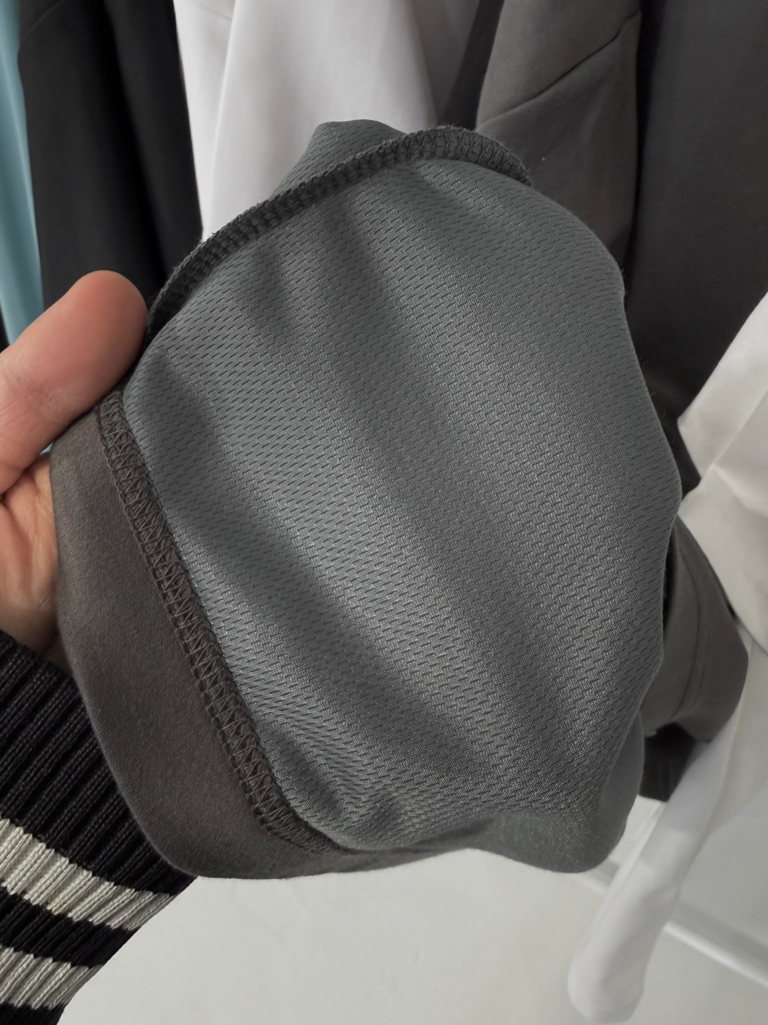 REV MESH OVER TEE / RC40-T-004 / メッシュビッグTシャツ / チャコール (6月中旬入荷予定)