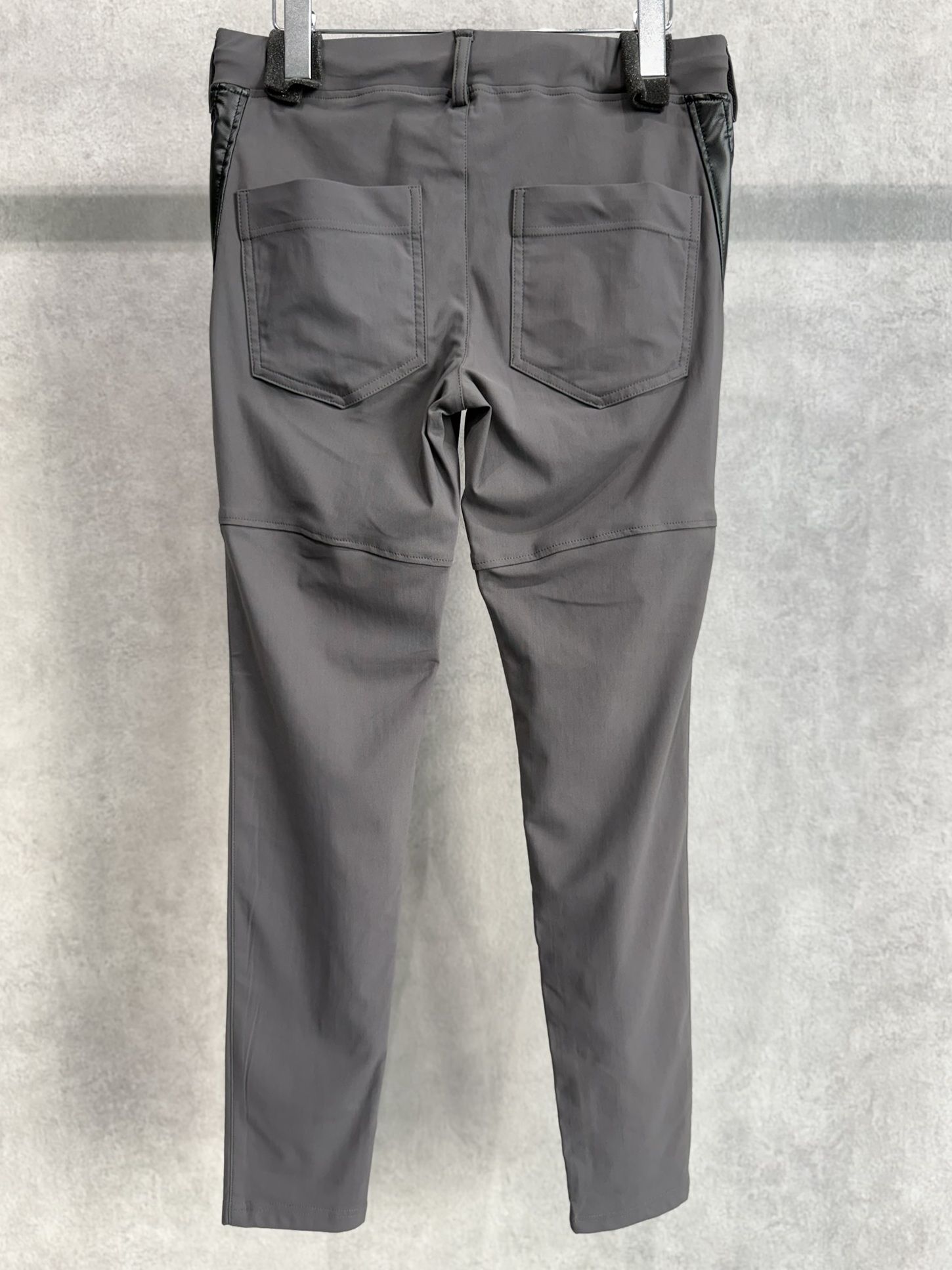 TYLER NYLON PANTS / RC40-ST-026 / レザーラインナイロンパンツ / チャコール