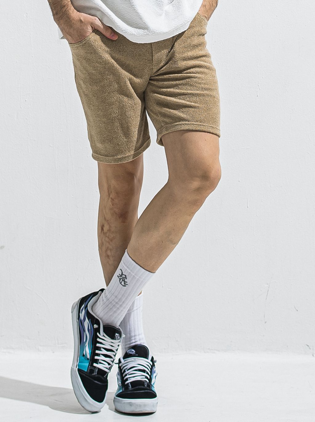 VINTAGE PILE SHORTS / RC40-HP-001 / パイルショーツ / ベージュ (5月中旬入荷予定)