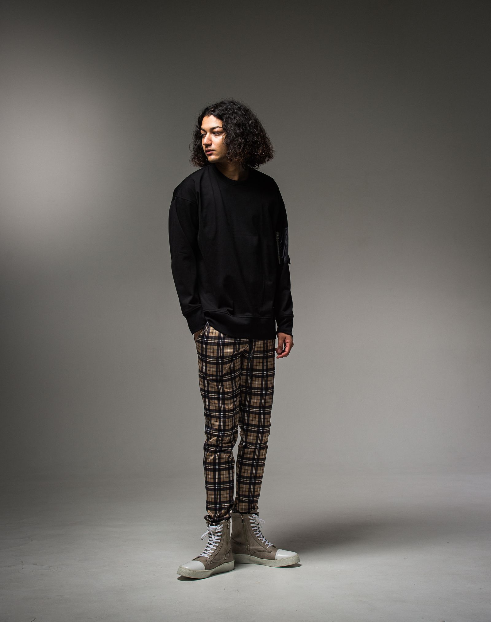 CHRIS EASY PANTS / RC23-ST-016 / チェックイージーパンツ