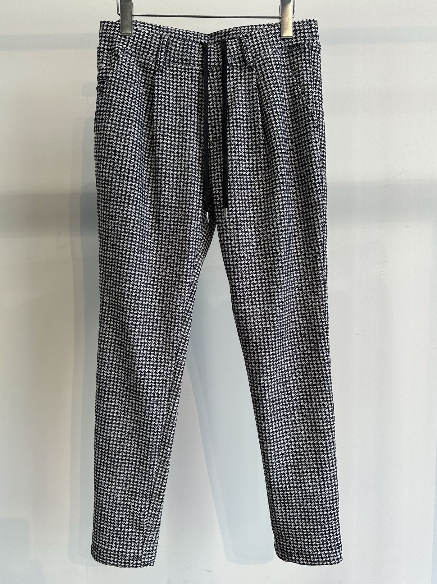 CHRIS EASY HEAT TUCK PANTS / RC30-ST-016HT / 裏起毛タックパンツ / 千鳥柄