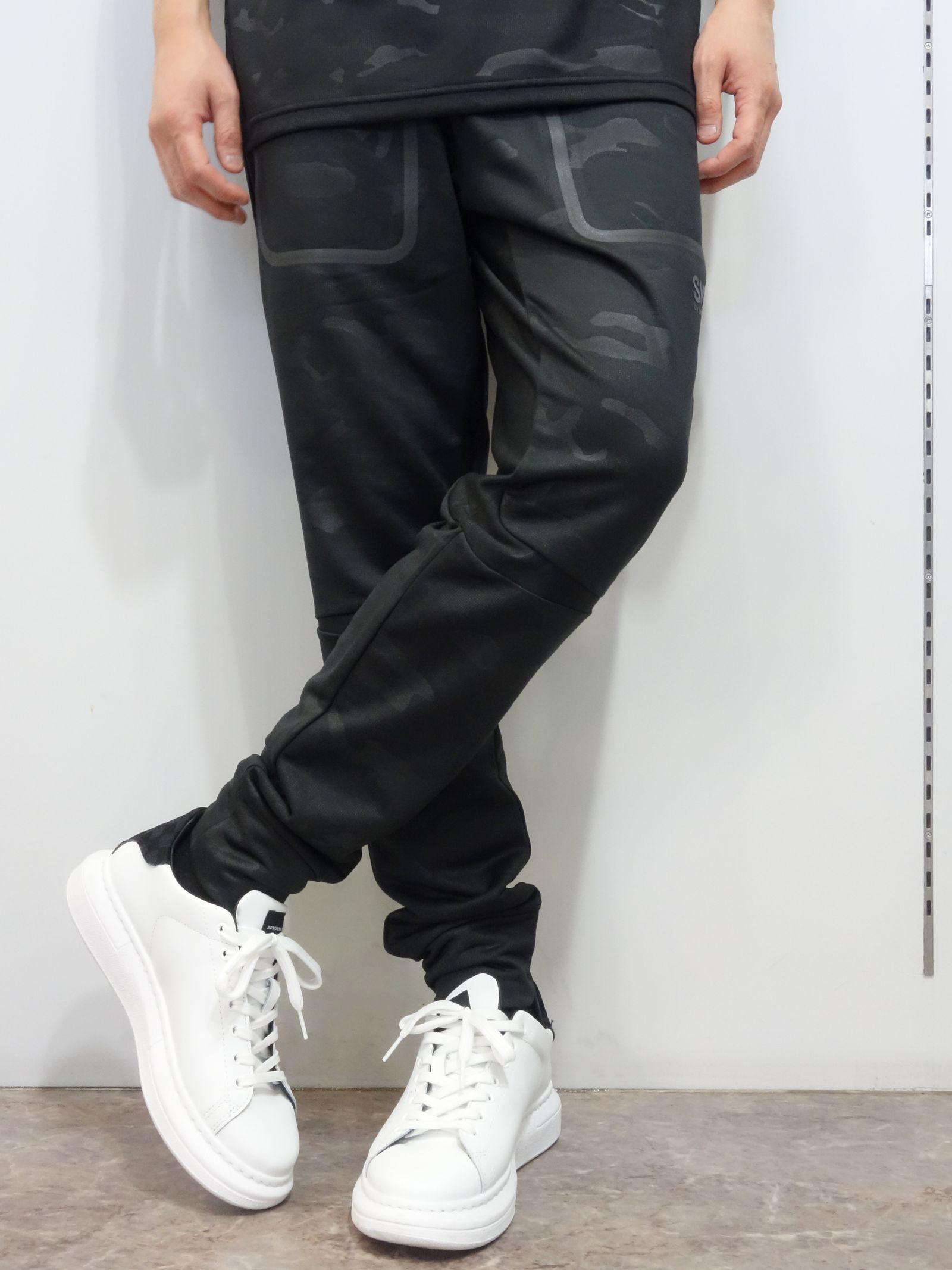 6080☆6L(ウエスト約135～145㎝対応)/SY32・吸水速乾スウェットパンツ/黒 0000307990001.jpg
