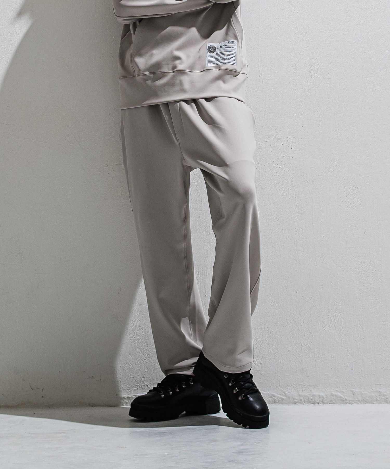 EMILIO DB WIDE PANTS / DP1-ST-003 / ダンボールジャージスーパーワイドパンツ / グレージュ (3月中旬入荷予定)