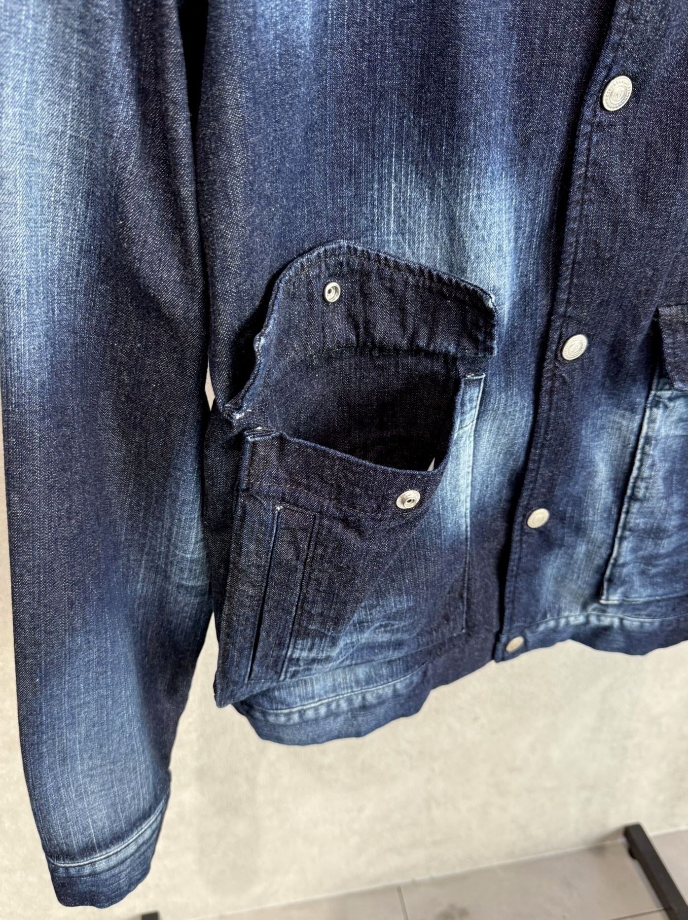 LDENIM AG FLIGHT JACKET / RC39-JK-003 / デニムフライトジャケット / インディゴユーズド