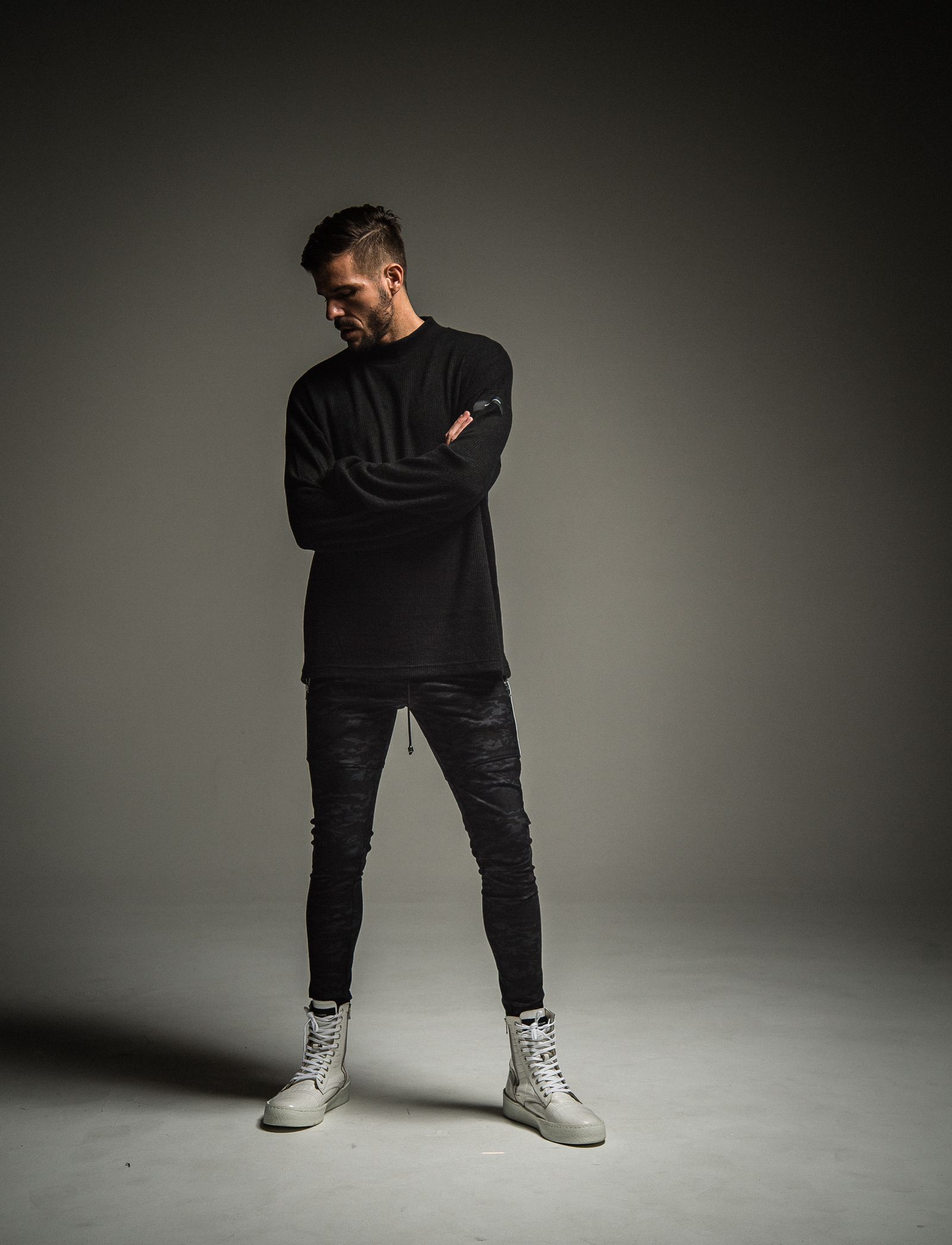MOCKNECK OVER KNIT / RC22-K-001 / モックネックニット