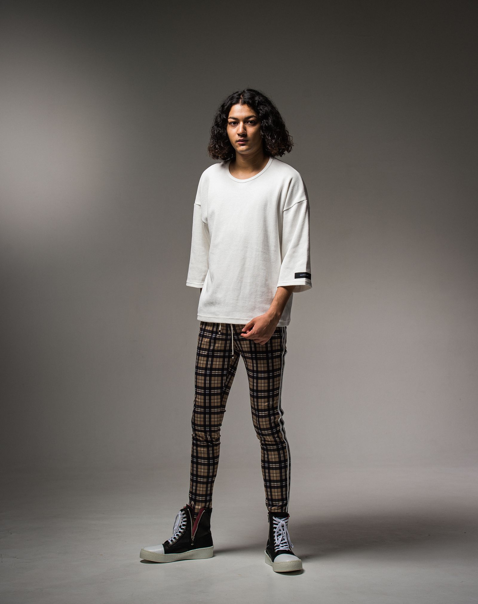 THREE-QUARTER SLEEVE WAFFLE T / RC23-C-001 / 七分袖サーマルTシャツ