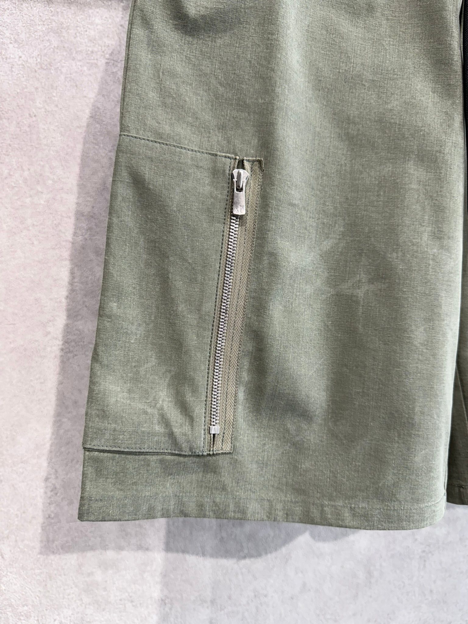 DAVID CARGO HALF PANTS / RC36-HP-007 / ミリタリーカーゴハーフパンツ / ヴィンテージカーキ