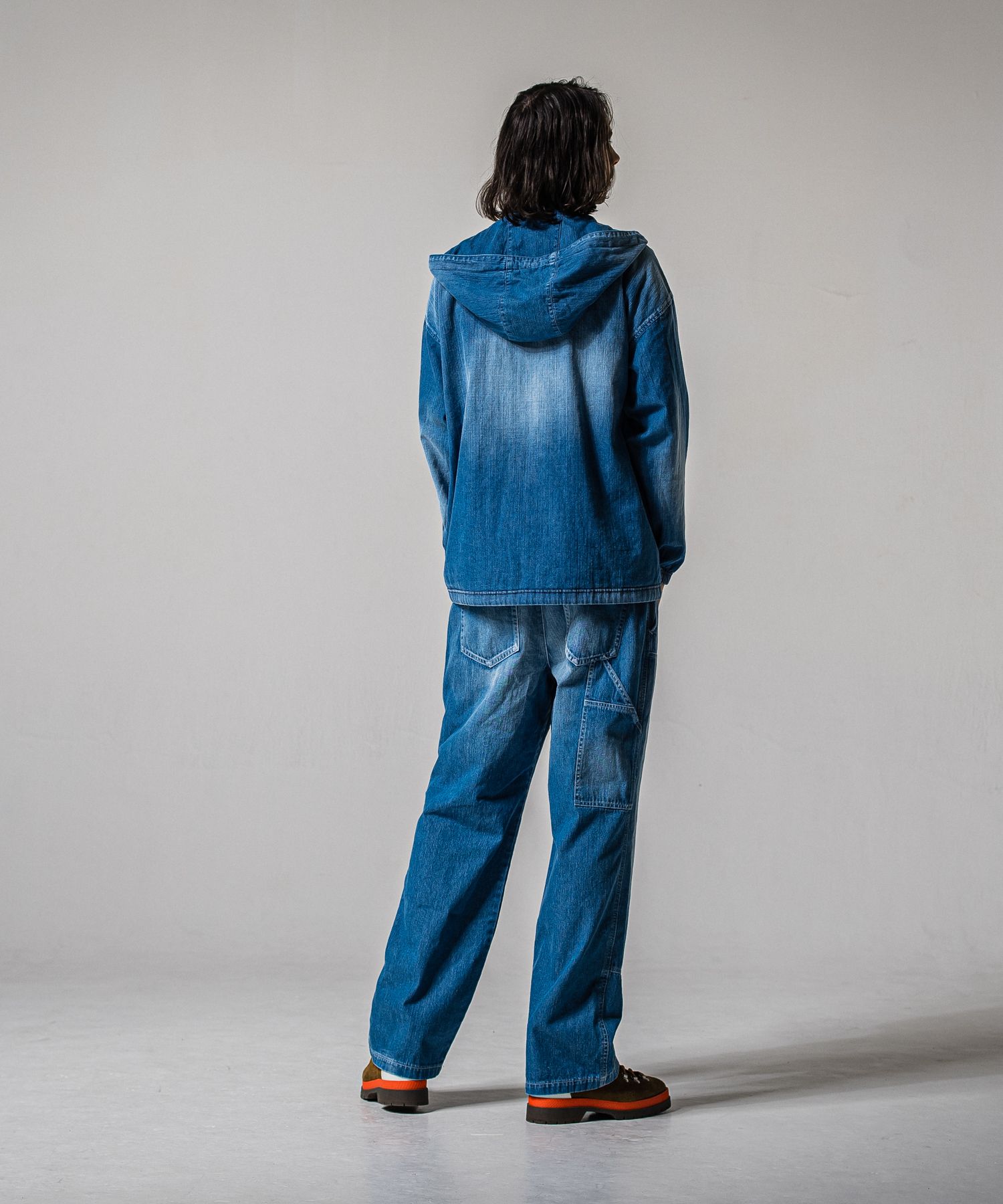 COACH HOODIE / RC39-JK-005 / コーチパーカー / インディゴ (2月中旬入荷予定)