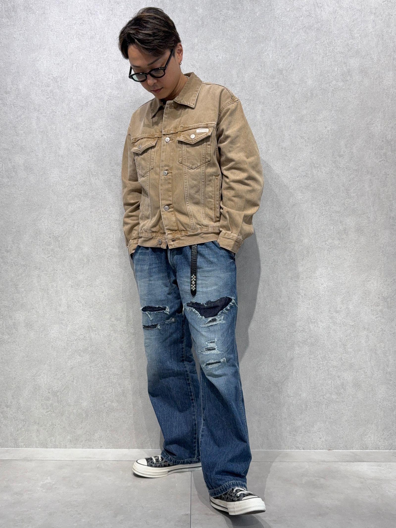 Calvin Klein×RESOUND新作で王道アメカジコーデ