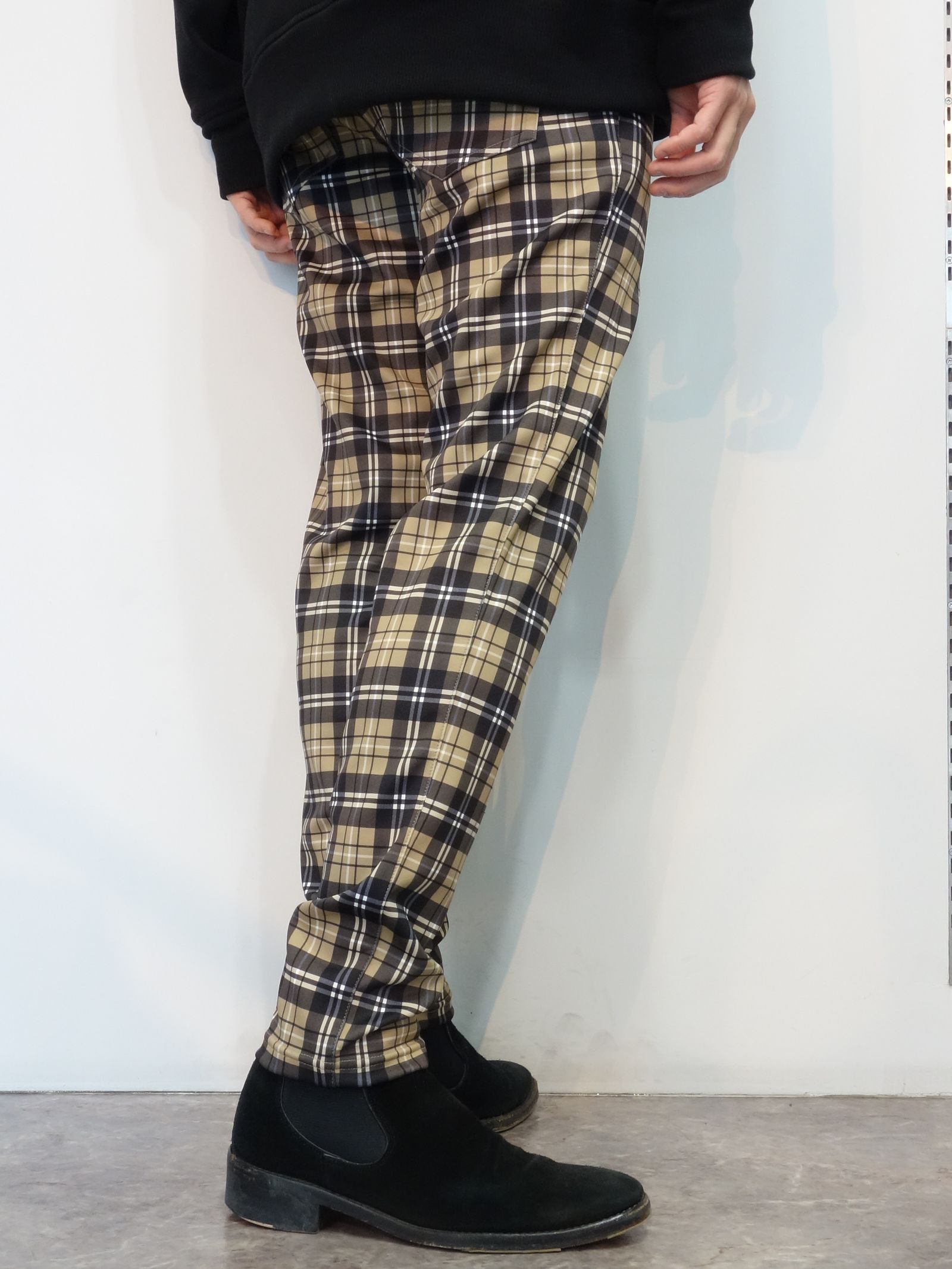 CHRIS EASY PANTS / RC23-ST-016 / チェックイージーパンツ
