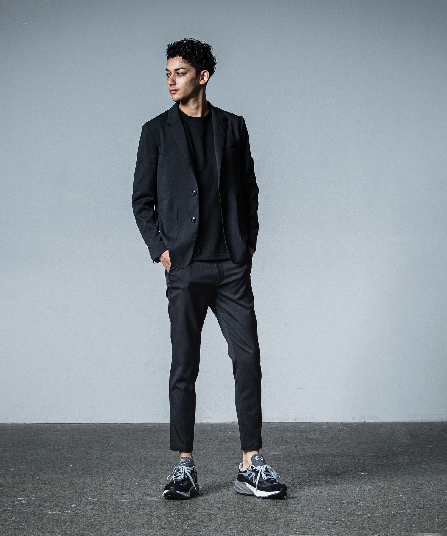 PAT TIGHT EASY PANTS / RC33-ST-037BN / イージーパンツ / ブラック