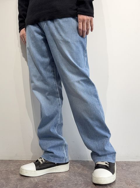 EX DENIM JERSEY WIDE PT / RC35-ST-016WTD / デニムジャージワイドパンツ / ライトインディゴ