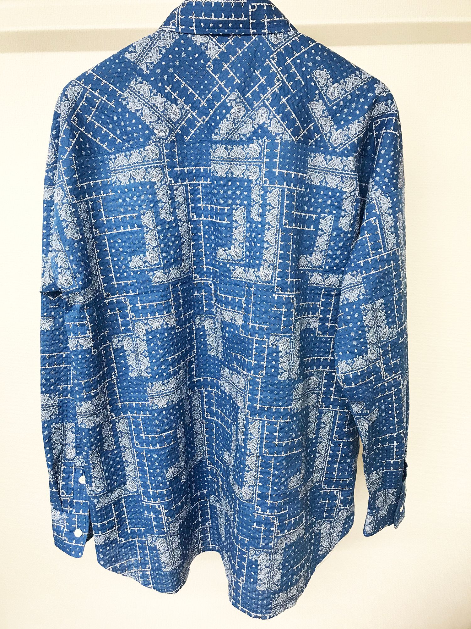 【※期間限定販売※】 BANDANA OVER GOWN SHIRTS / RC19-SH-002 / バンダナオーバーシャツ