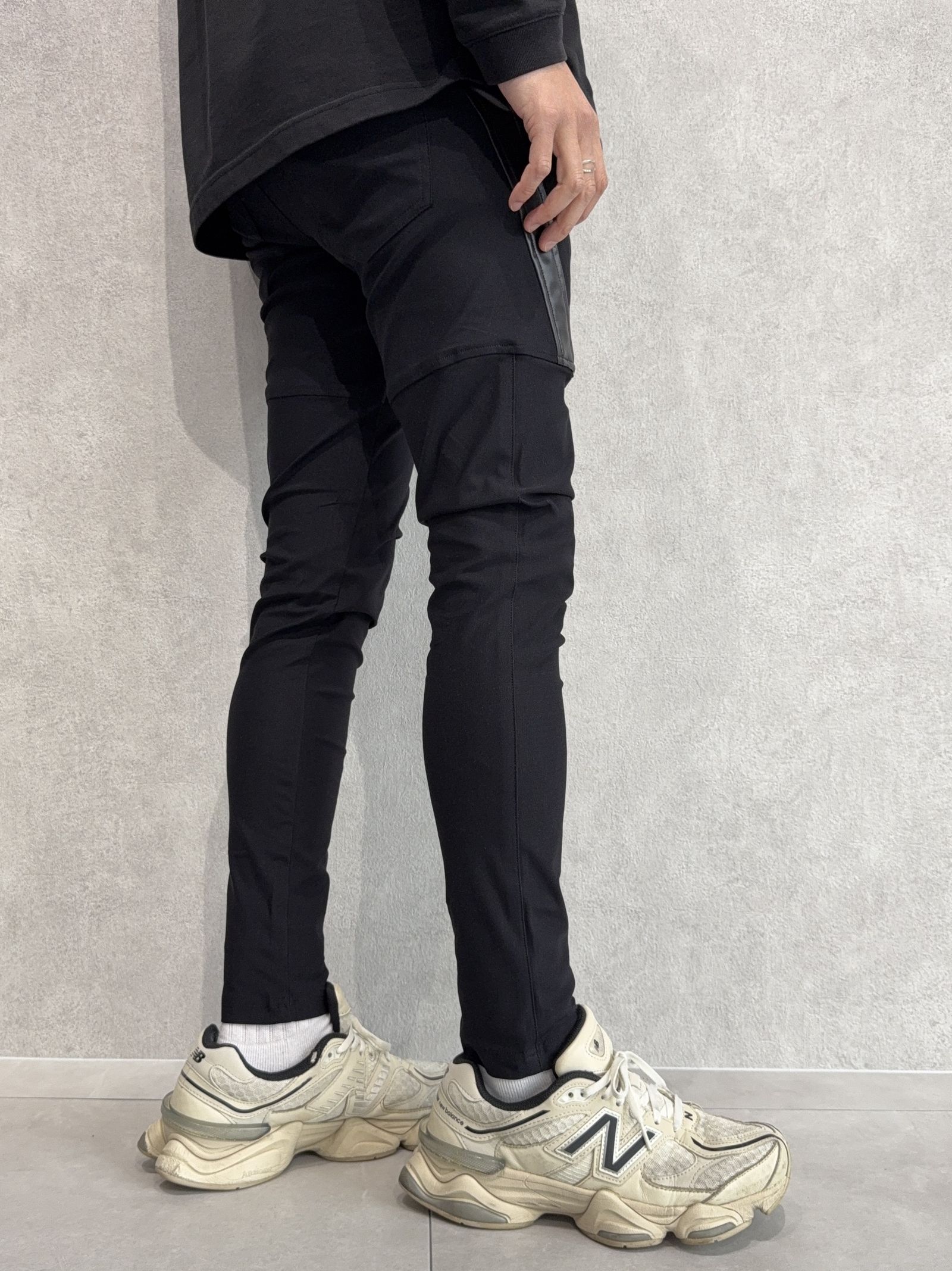 RESOUND CLOTHING - TYLER NYLON PANTS / RC36-ST-026 / レザー