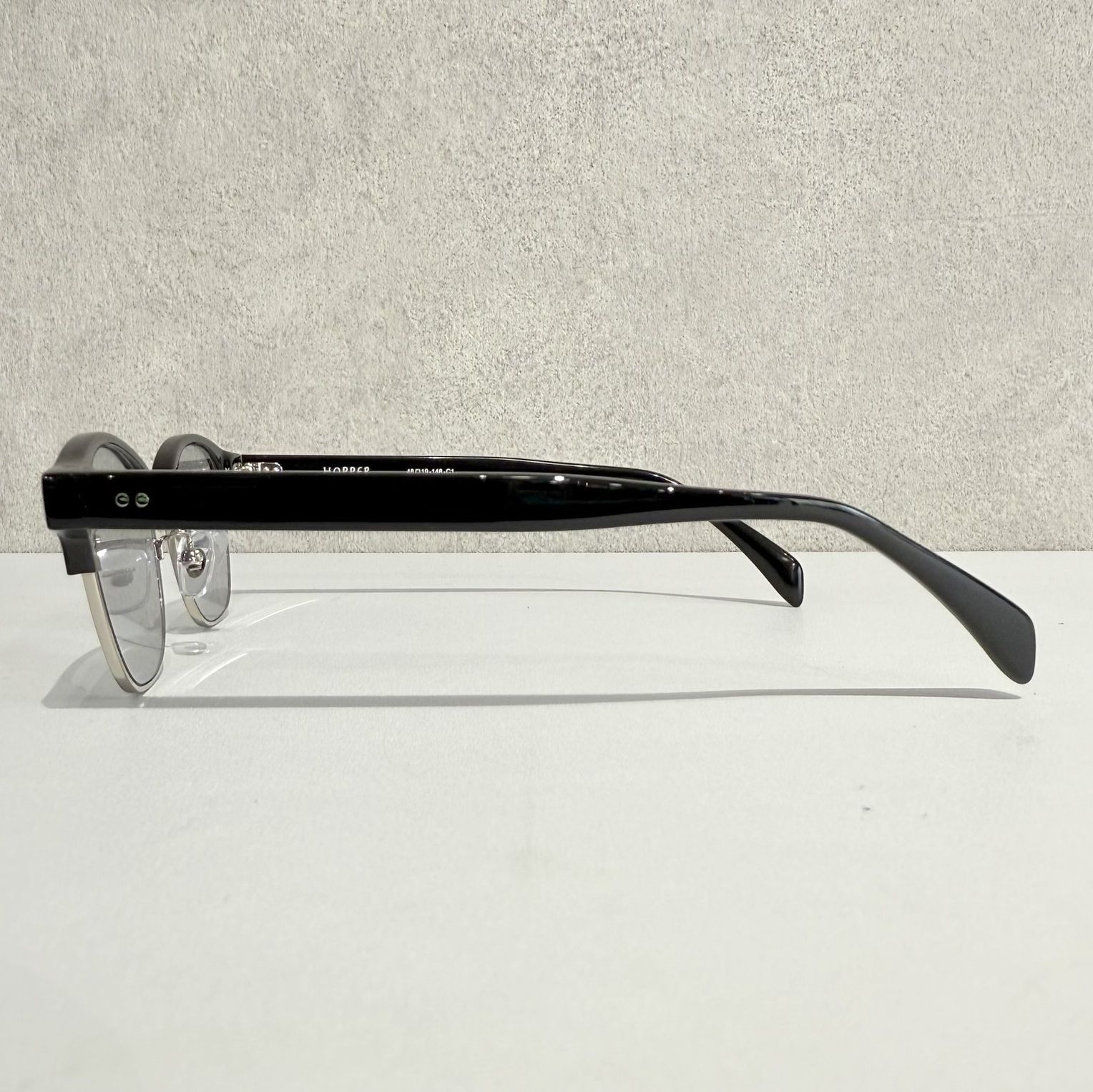 NEW. HOPPER C-1 / サングラス / ブラック×ブラステッドシルバー