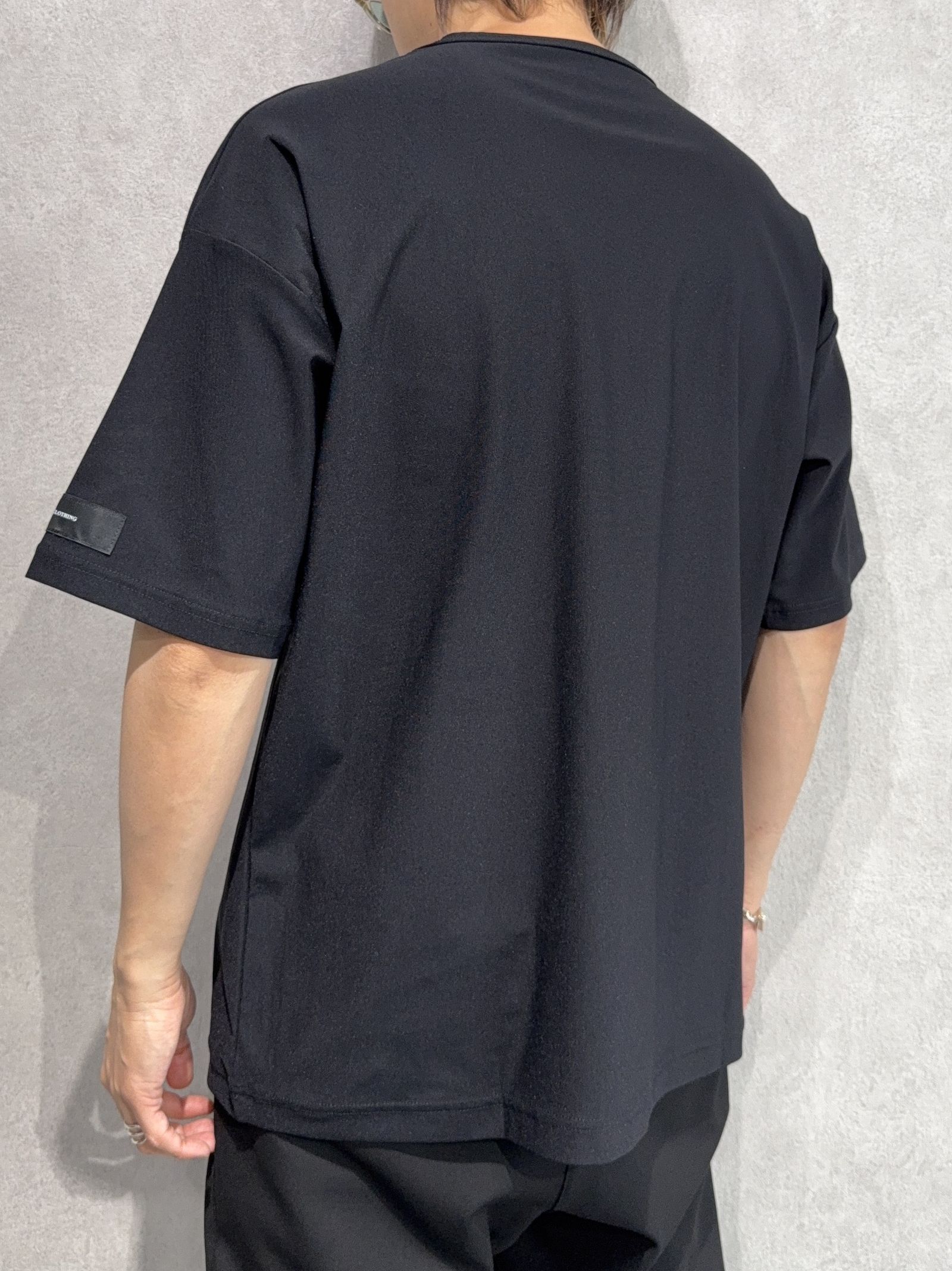 NYLON OVER T / RC36-T-003 / ナイロンビッグTシャツ / ブラック