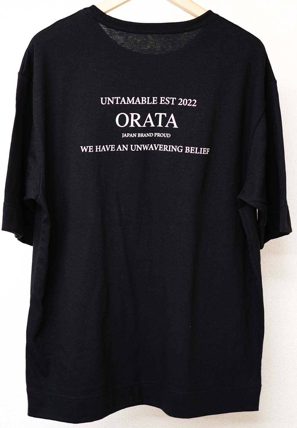 VINTAGE CREW T / OR1-T-003 / プリントTシャツ / ブラック