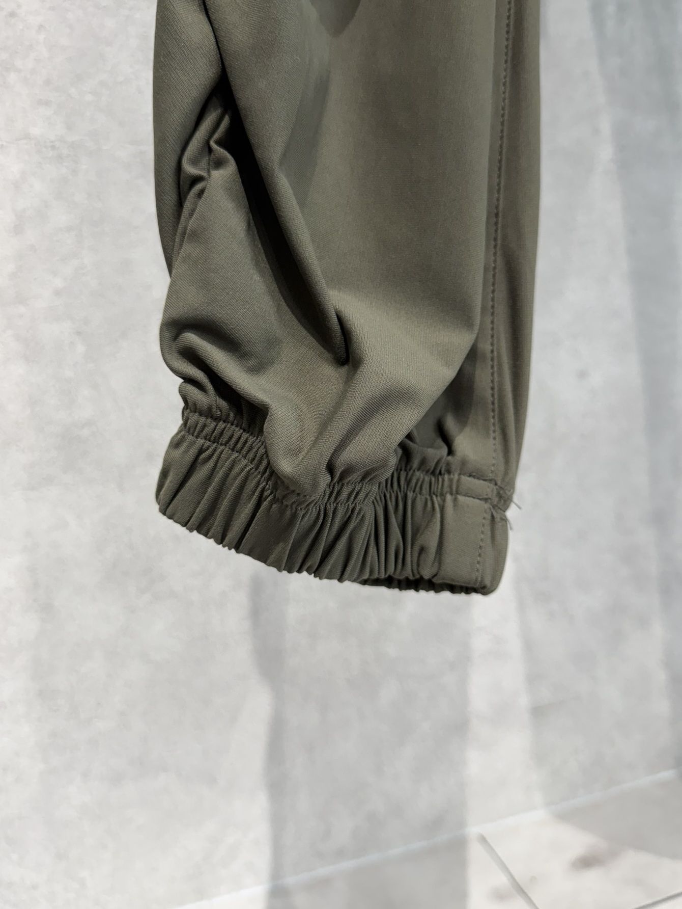 DAVID NYLON CARGO PANTS / RC40-ST-040 / ミリタリーナイロン裾ゴムカーゴパンツ / カーキ