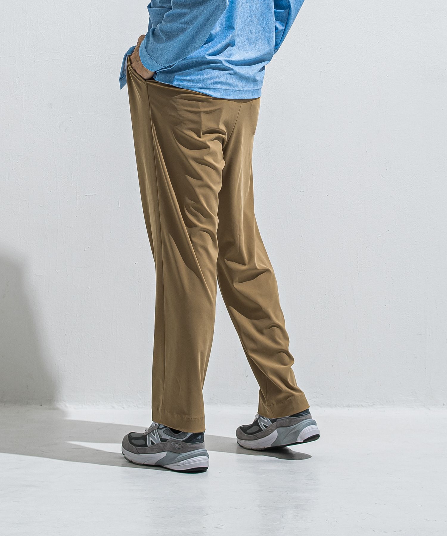 BEN PANTS / RC40-ST-038 / スーパーワイドパンツ / ブラウン (5月中旬入荷予定)