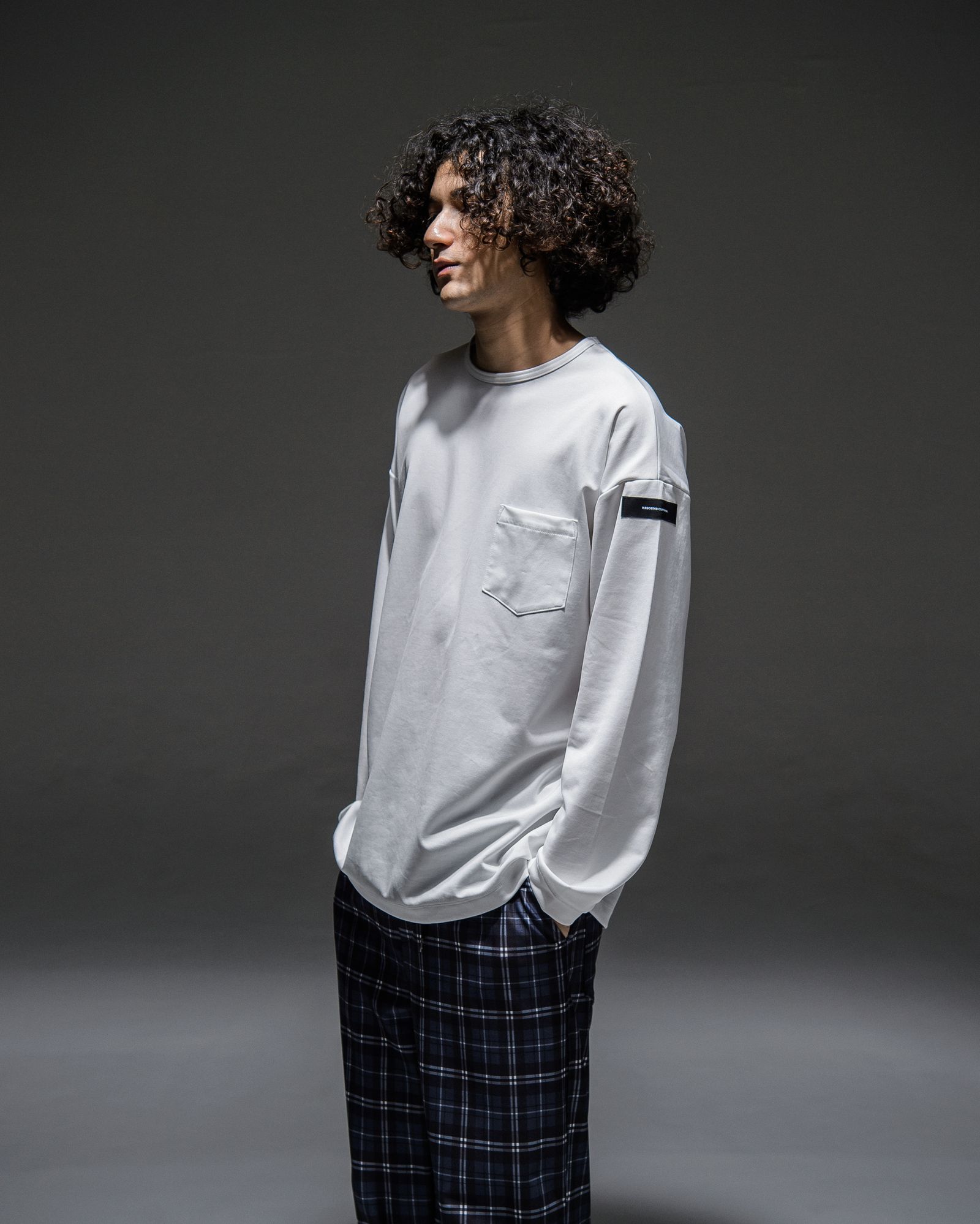 DOUBLE LOOSE POCKET LONG TEE / RC21-T-003 / ロングスリーブTシャツ