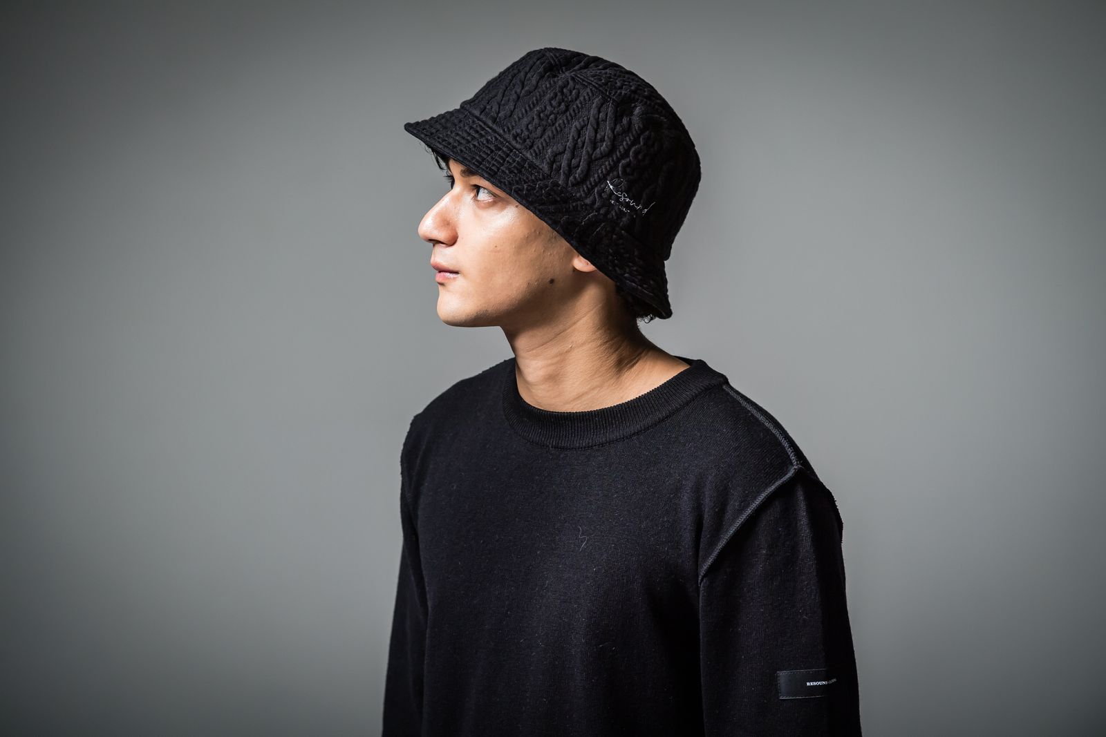 ROPE SWEAT BUCKET HAT / RC30-CAP-003 / バケットハット / ブラック