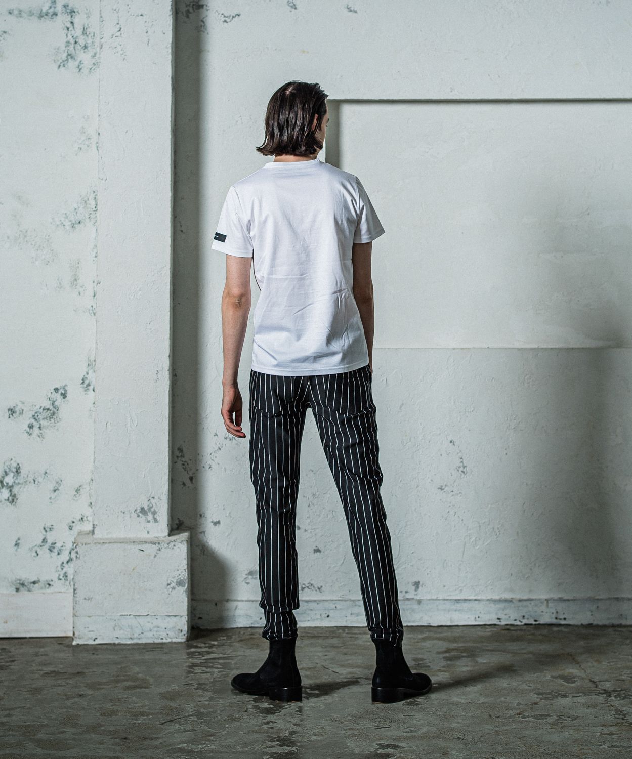 CHRIS EASY PANTS / RC35-ST-016 / イージーパンツ / ブラックストライプ