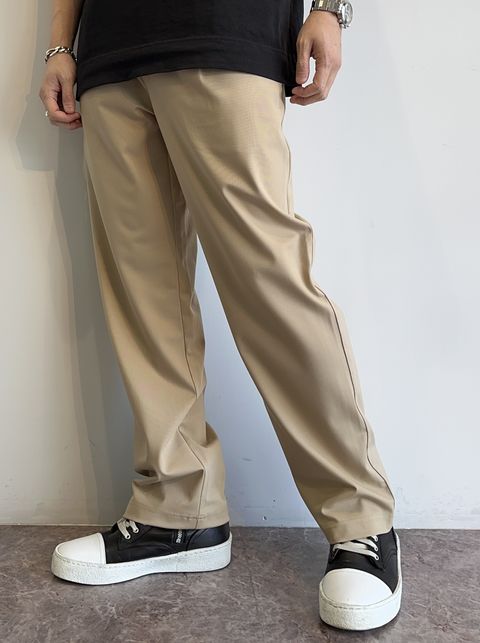 CHRIS EASY WIDE TUCK PANTS / RC32-ST-016WT / ワイドタックパンツ / ベージュ