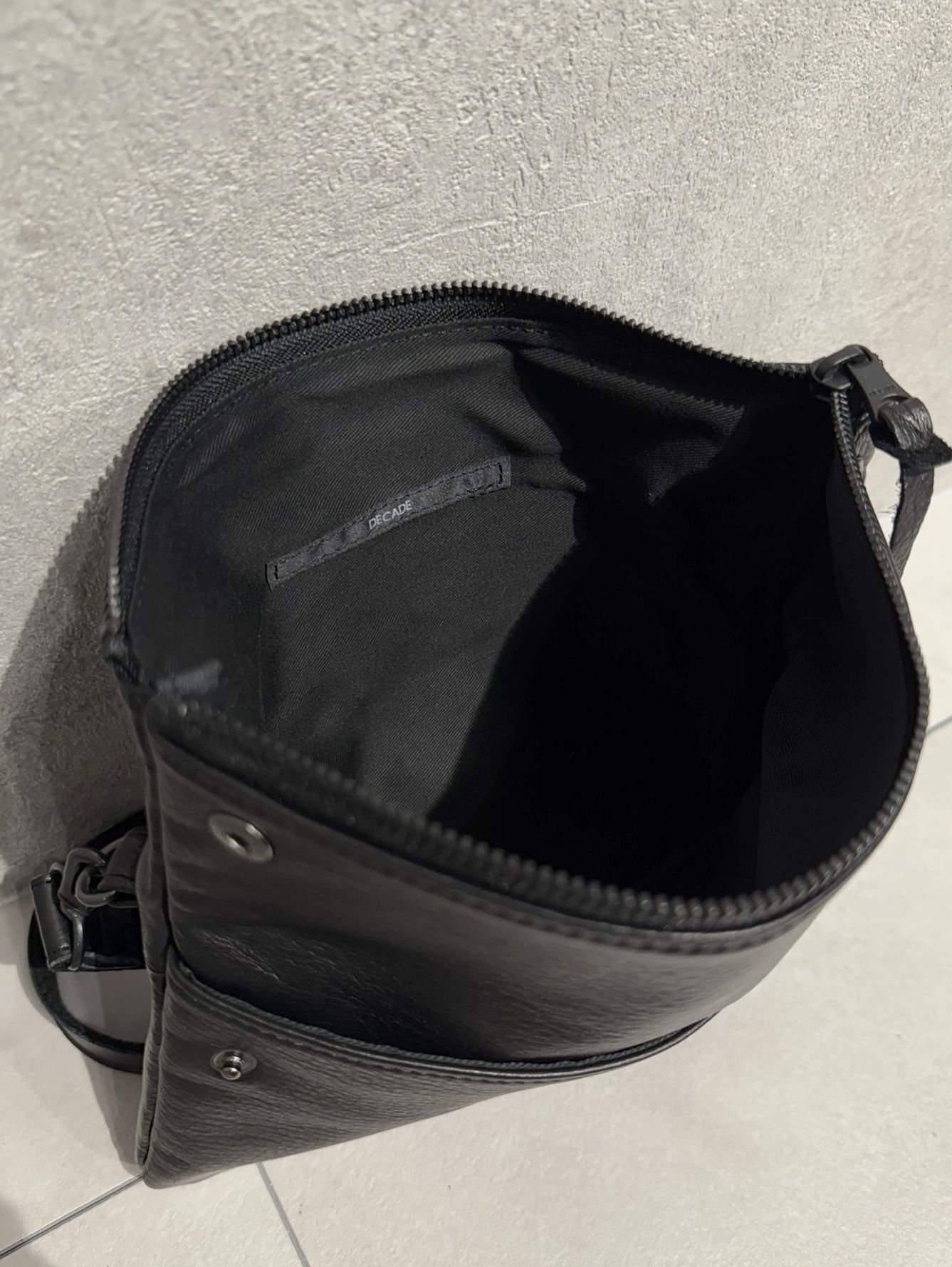 2WAY クラッチショルダーバッグ / DCD-01144B / ブラック×ブラック