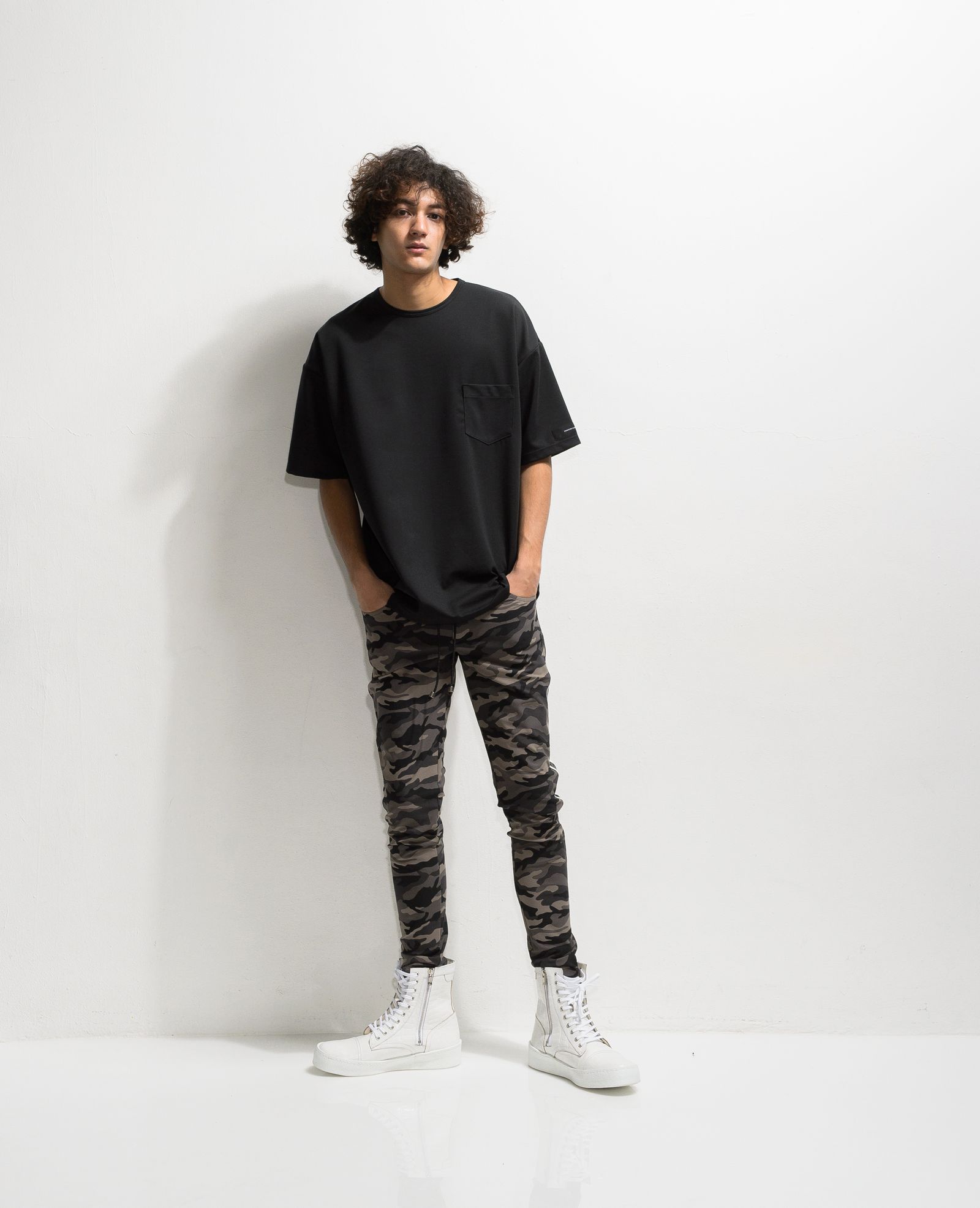 【RUDO掲載】 DOUBLE LOOSE POCKET TEE / RC20-T-008 / ビッグTシャツ